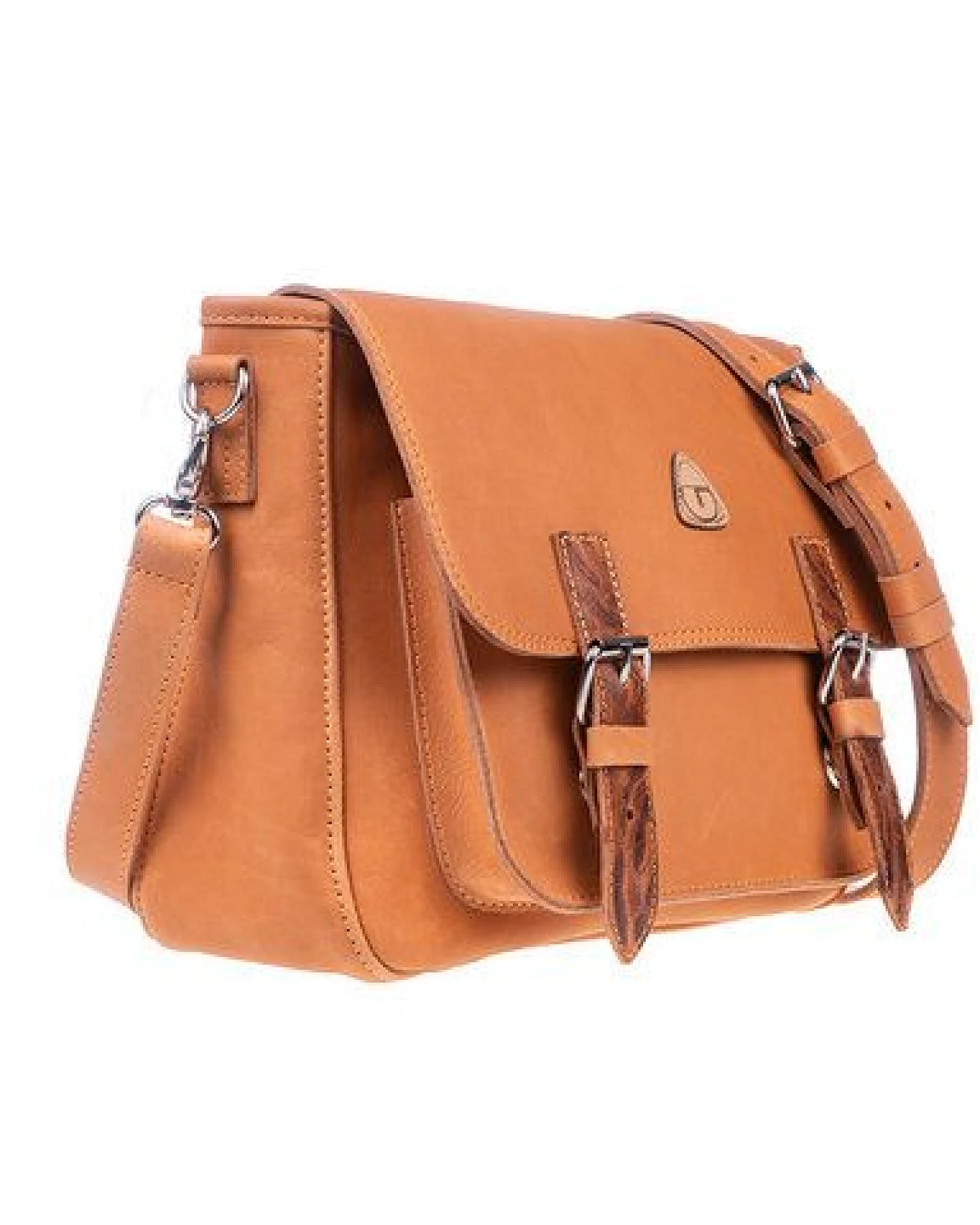 Ritagli di G Damen Messenger-bag NOA Leder - 100% Made in Italy – Ansicht 3