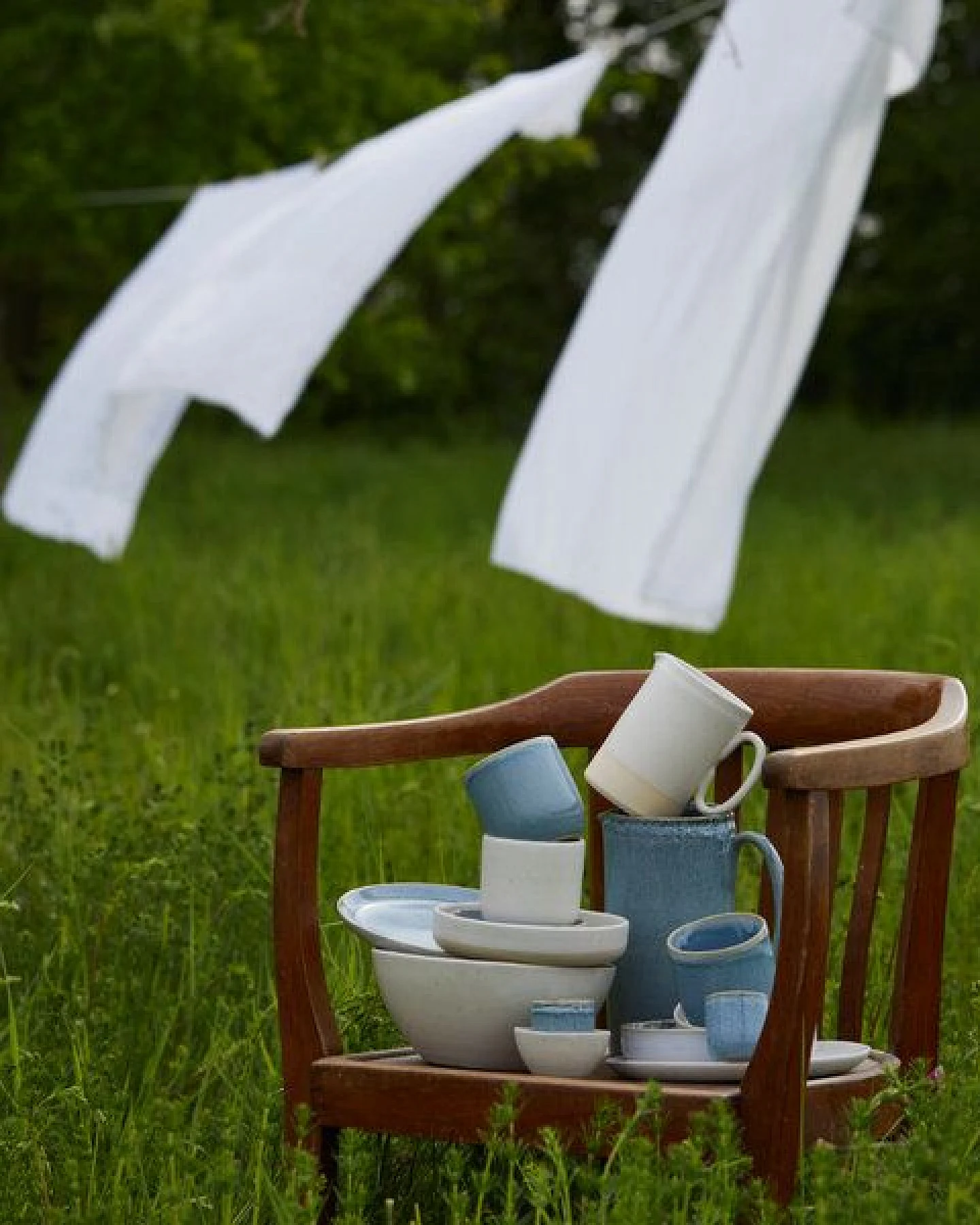 onomao Handgemachte Tasse mit Henkel aus Steinzeug – Ansicht 3