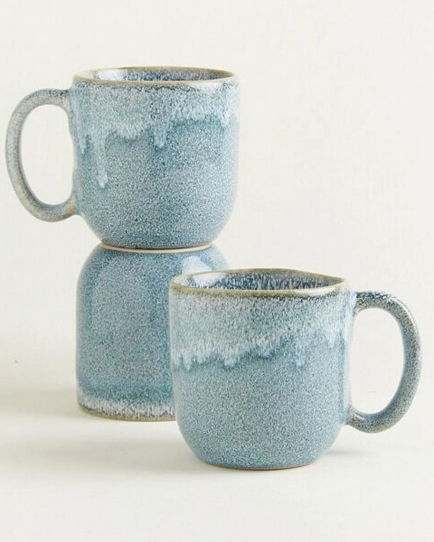 onomao Handgemachte Tasse mit Henkel aus Steinzeug – Ansicht 4