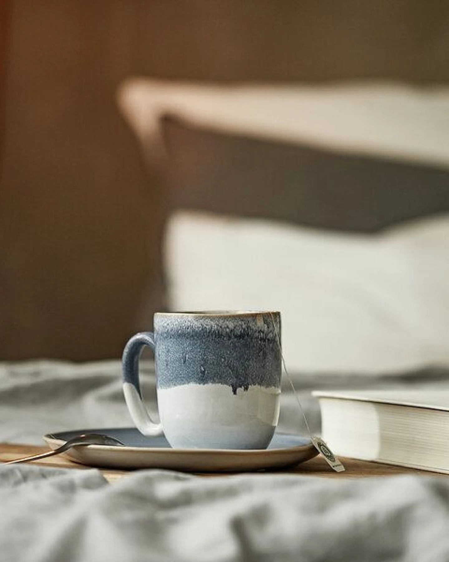 onomao Handgemachte Tasse mit Henkel aus Steinzeug – Ansicht 2