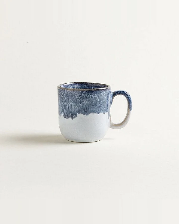 onomao Handgemachte Tasse mit Henkel aus Steinzeug