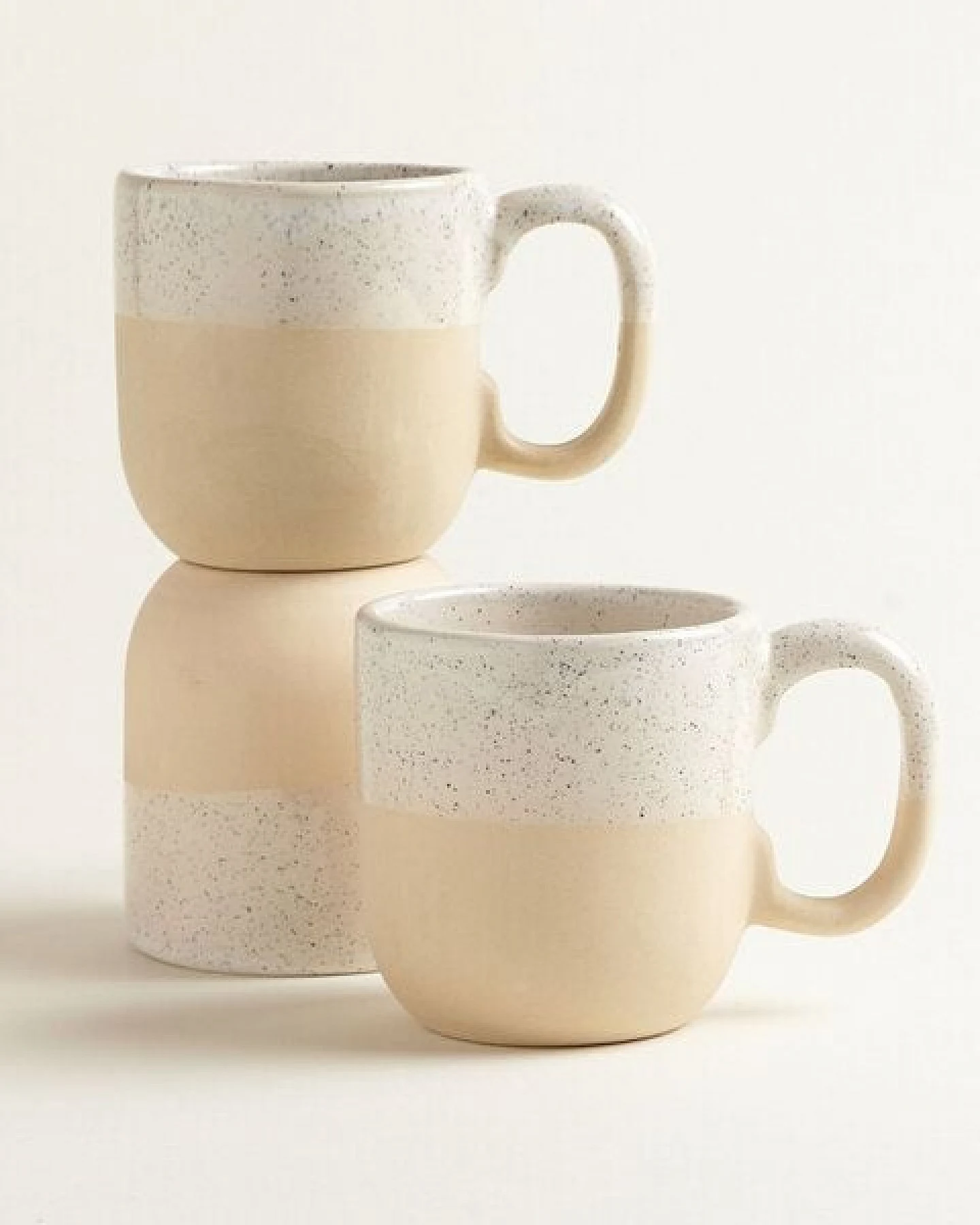 onomao Handgemachte Tasse mit Henkel aus Steinzeug – Ansicht 4