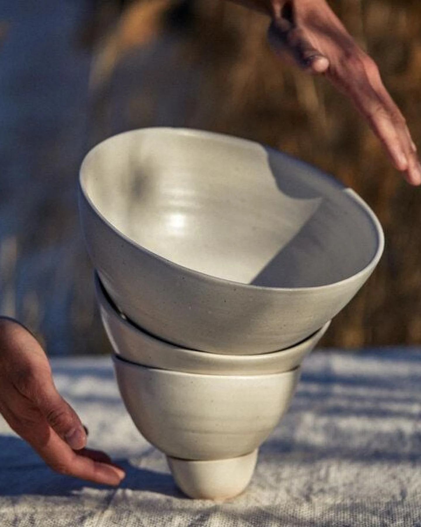 onomao Handgemachte Bowl aus Steinzeug – Ansicht 3