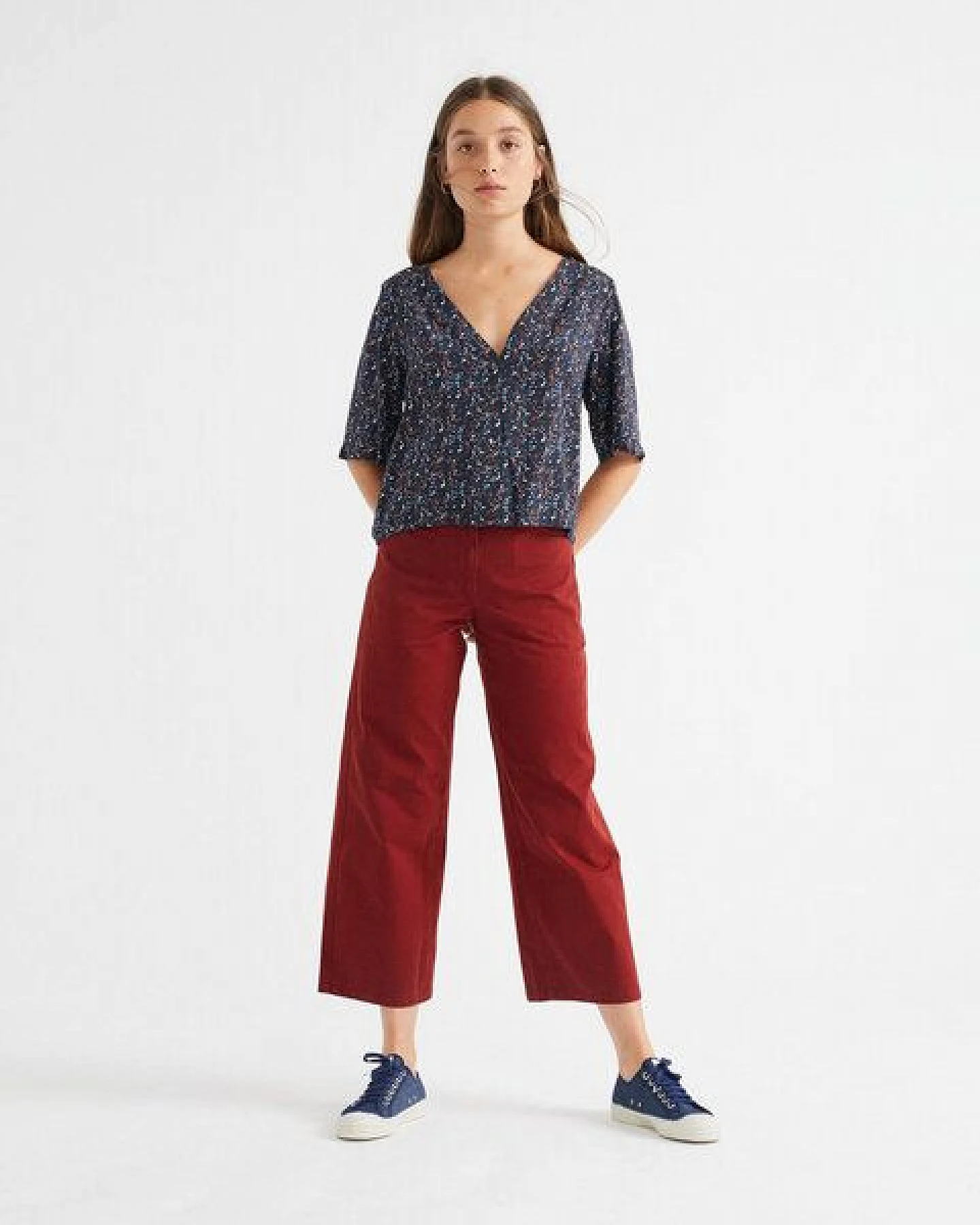 thinking mu Hose Culotte - Elephant - aus Bio-Baumwolle – Ansicht 2