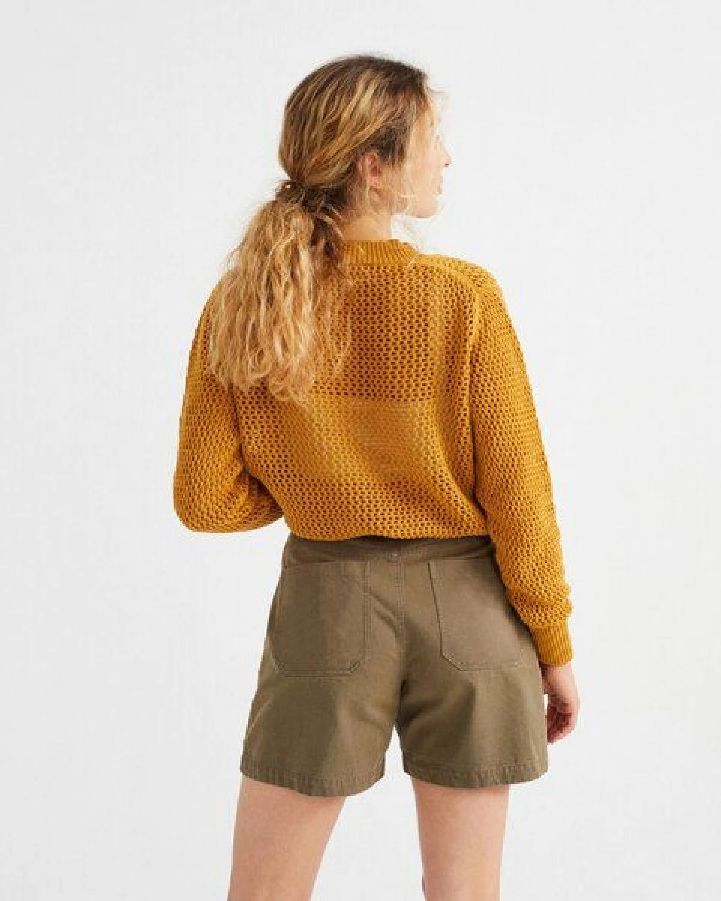 thinking mu Shorts - Gardenia - aus Bio-Baumwolle – Ansicht 3