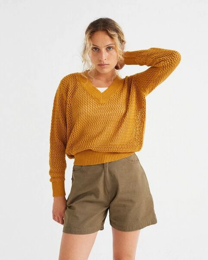 thinking mu Shorts - Gardenia - aus Bio-Baumwolle