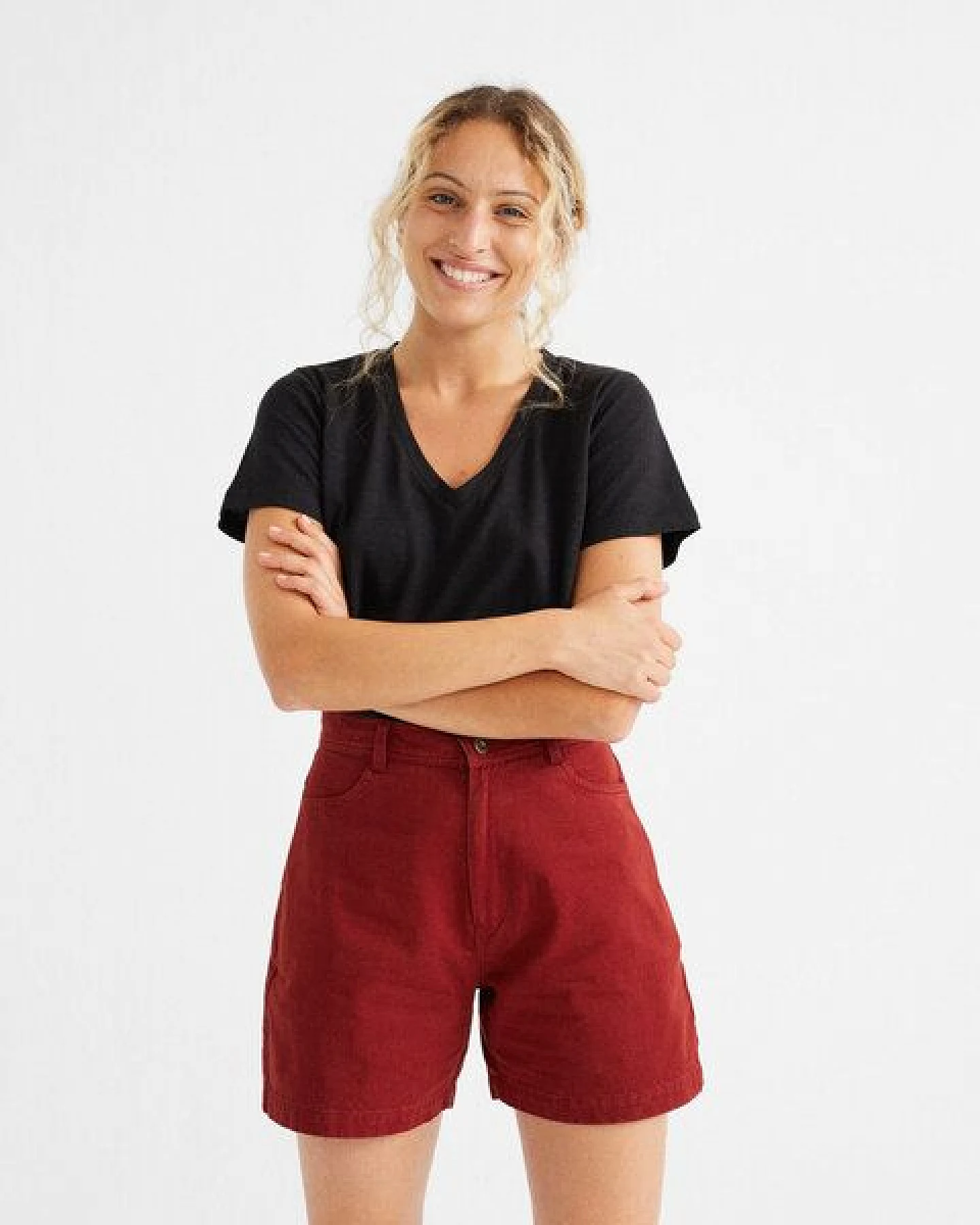 thinking mu Shorts - Gardenia - aus Bio-Baumwolle – Ansicht 3
