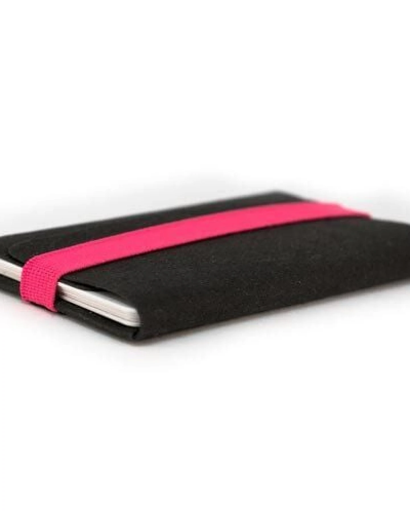 ANDERS & KOMISCH Minimalistisches Karten Portemonnaie mit Münzfach - A&K TINY Wallet Schwarz – Ansicht 4