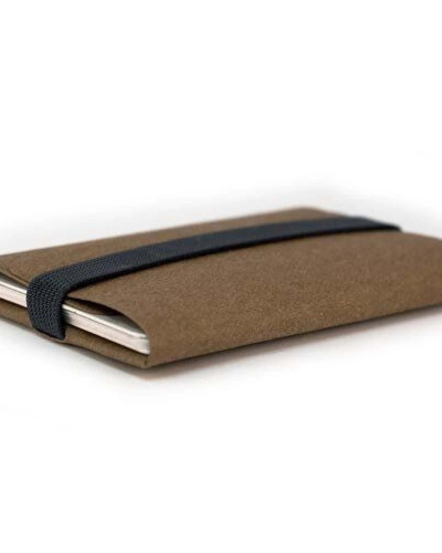 ANDERS & KOMISCH Veganes Kreditkartenetui - Cardholder mit Münzfach - A&K TINY Braun – Ansicht 3