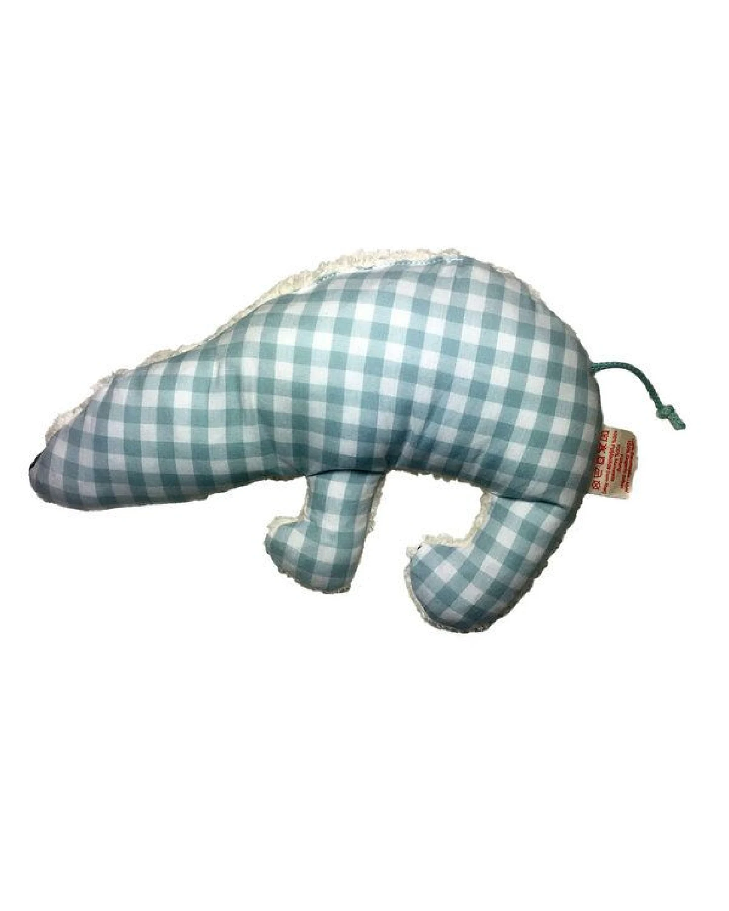 Pat und Patty Bio Greifling mit Rassel "Eisbär" weiss , 100 % Baumwolle-kbA/GOTS – Ansicht 3