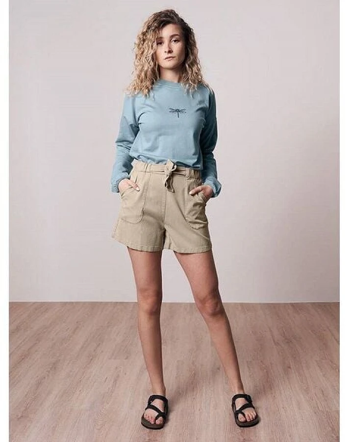 bleed Easyaspie Lyocell (TENCEL) Shorts Damen Sand