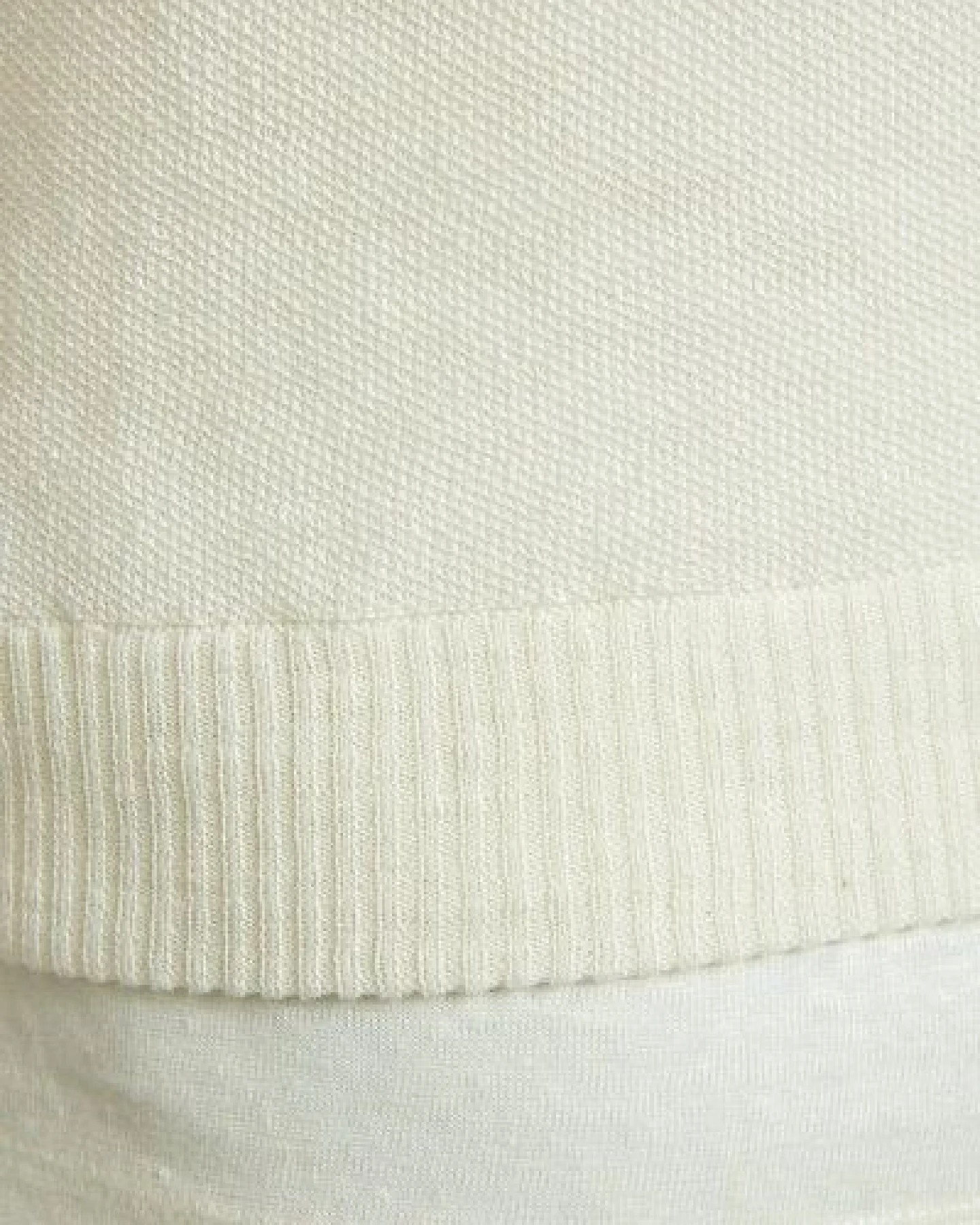 LANIUS Kurzarmpullover aus Hanf – Ansicht 4