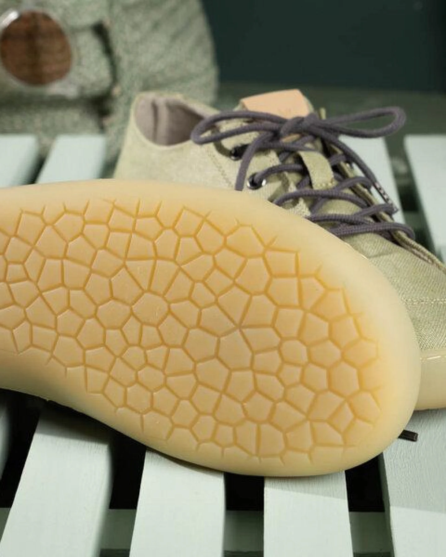 nahtur-design Barfußschuhe aus Bioleinen mit Kautschuksohle unisex – Ansicht 4