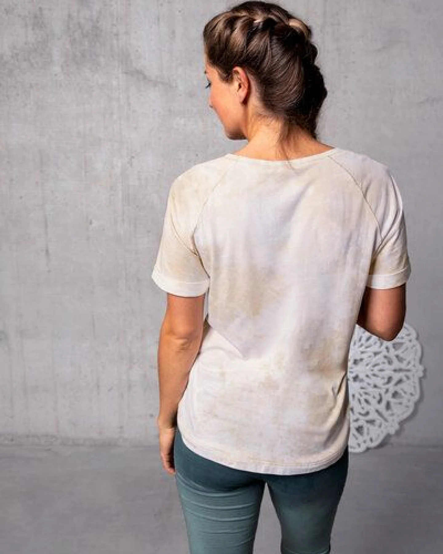 The Spirit of OM Yoga Shirt Om Mani – Ansicht 2
