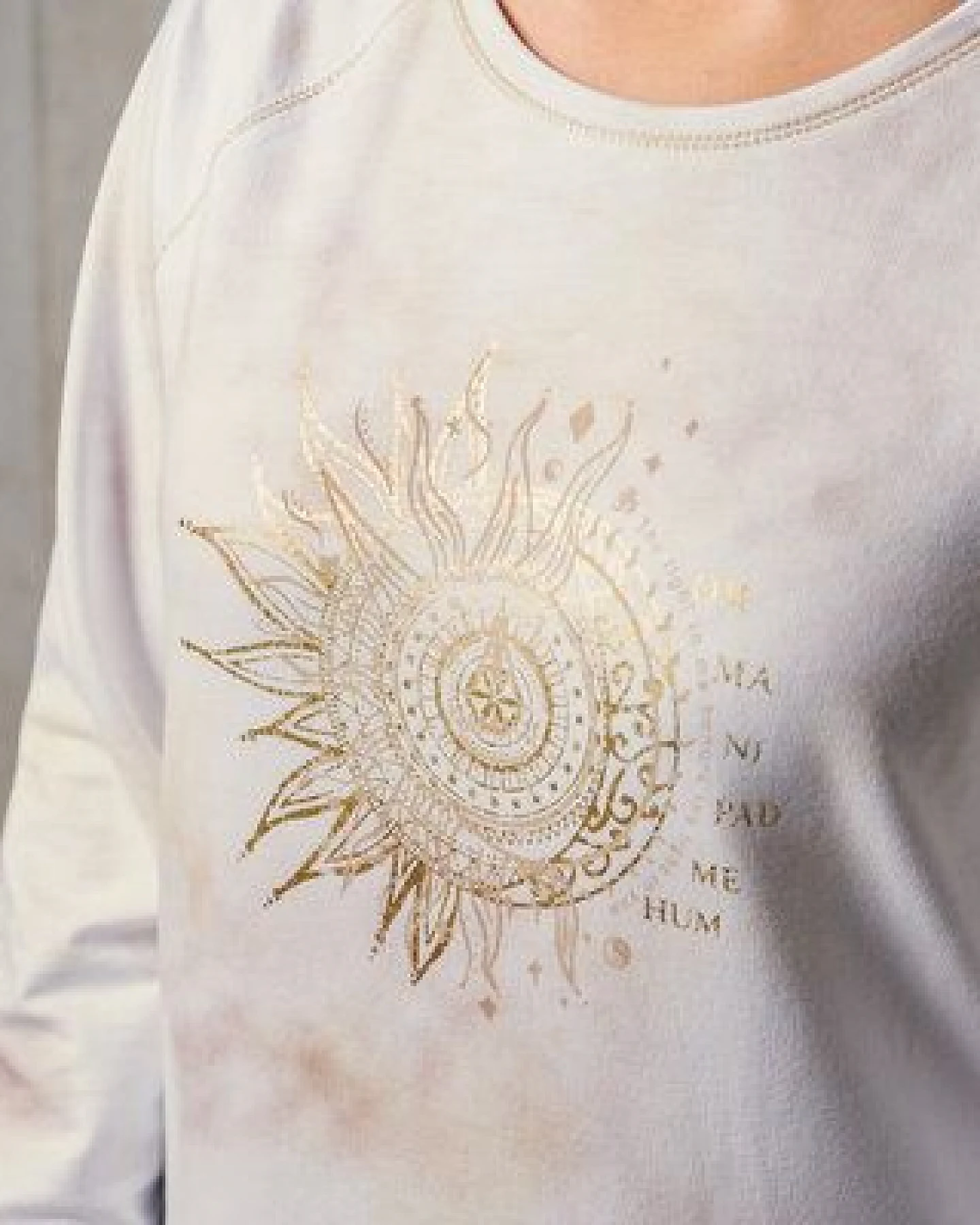 The Spirit of OM Yoga Shirt Om Mani – Ansicht 3
