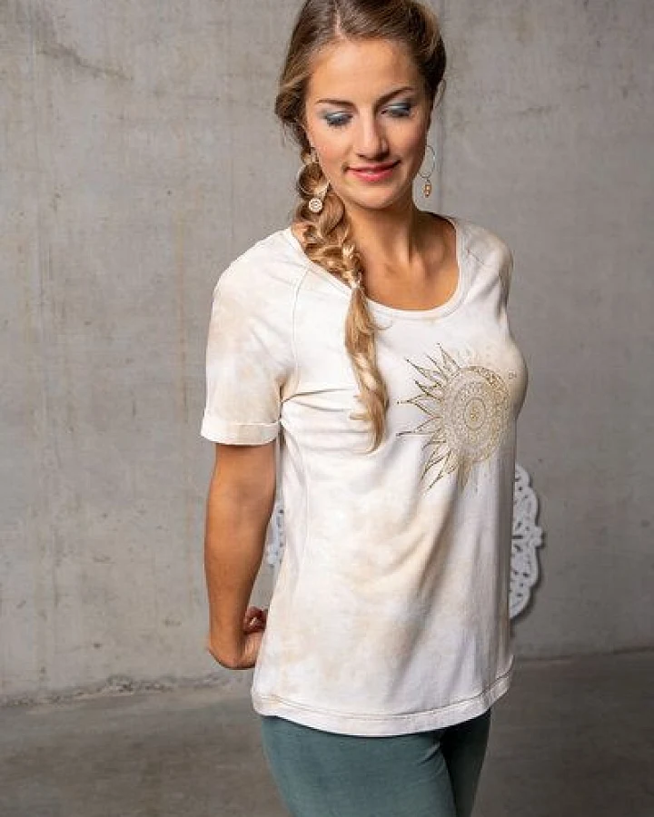 The Spirit of OM Yoga Shirt Om Mani
