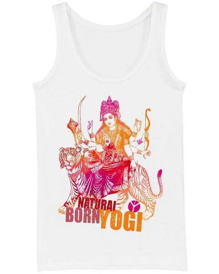 Natural Born Yogi Yoga Tank Top organic - Delicious Durga