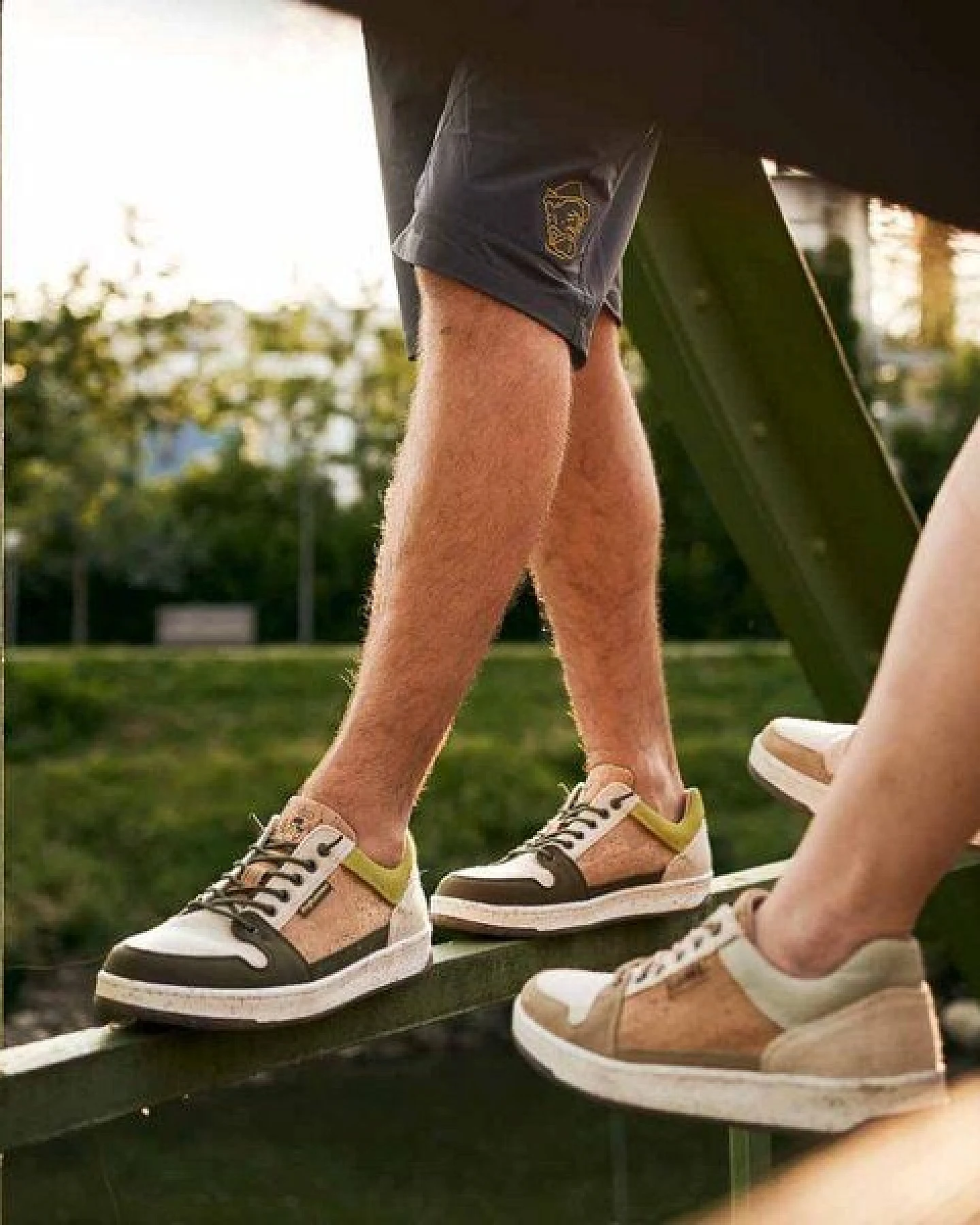 Doghammer Veganer Sneaker mit recyceltem Kork für Herren - Natural Commuter – Ansicht 3