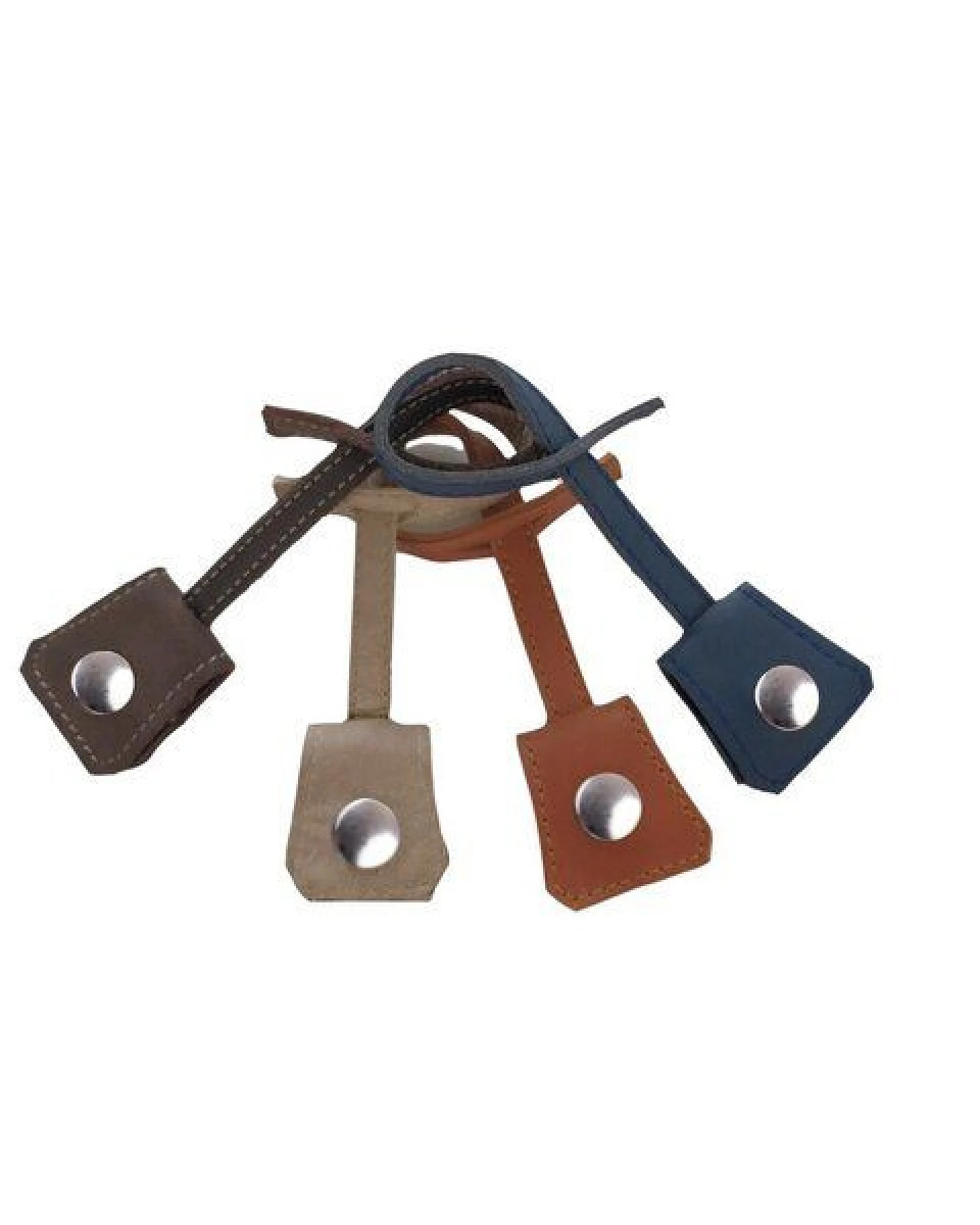 Ritagli di G Token-Halter PENNY aus recyceltem Leder für Taschen 100% Made in Italy – Ansicht 2
