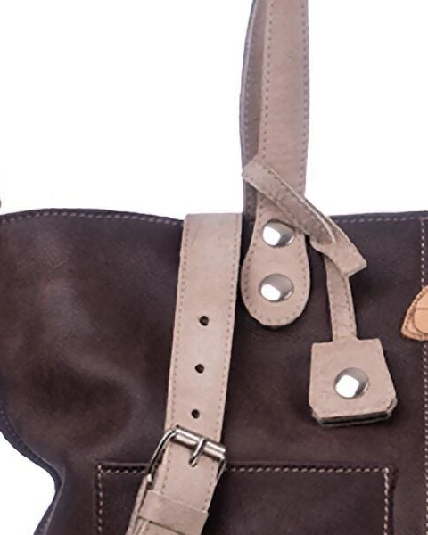 Ritagli di G Token-Halter PENNY aus recyceltem Leder für Taschen 100% Made in Italy – Ansicht 4