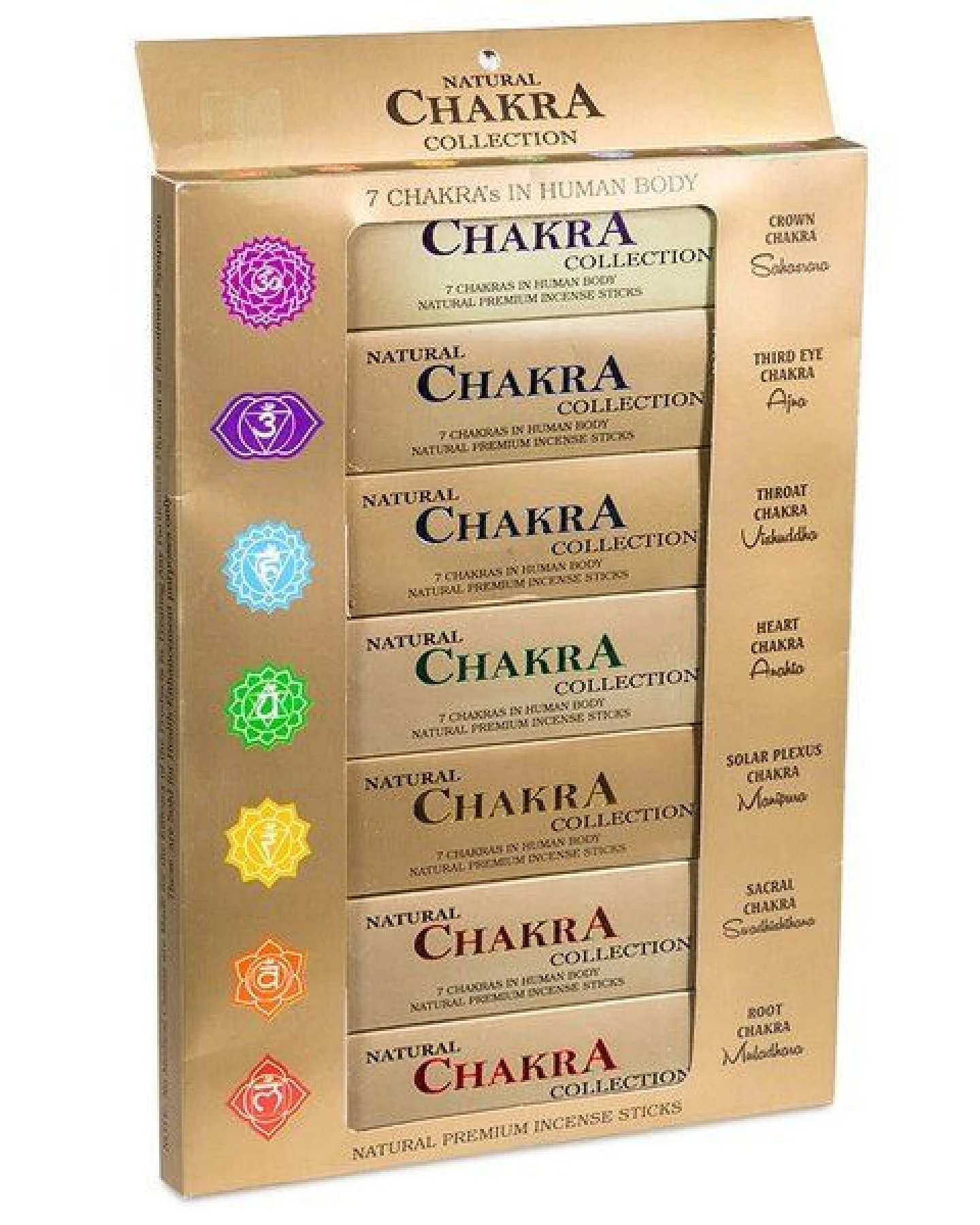 Just Be Räucherstäbchen Chakra Collection Geschenkset – Ansicht 2