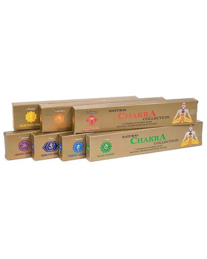 Just Be Räucherstäbchen Chakra Collection Geschenkset