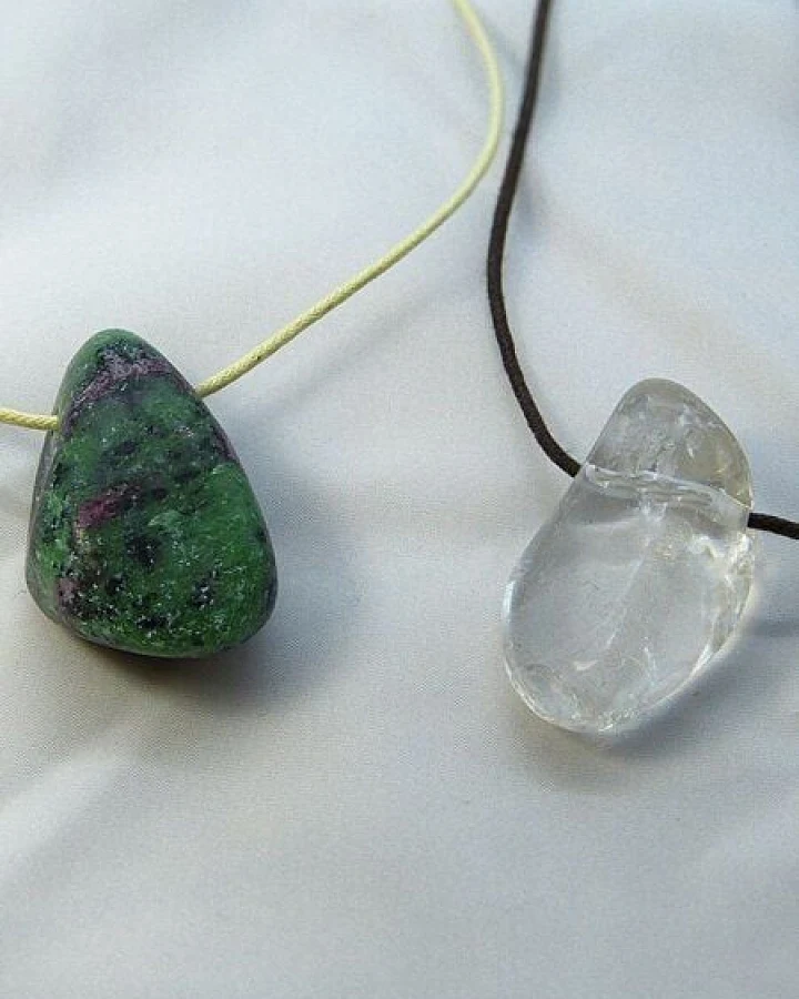 OneWorldMinerals Therapiestein Anhänger-Set "Dynamik & Regeneration"