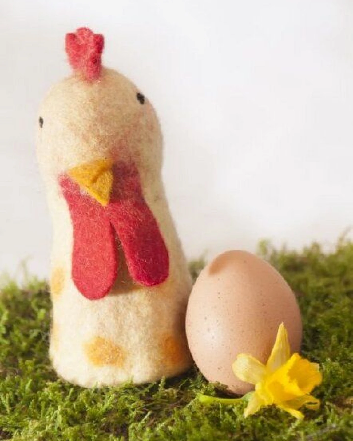 short'n'pietz Huhn als Filz Eierwärmer – Ansicht 2