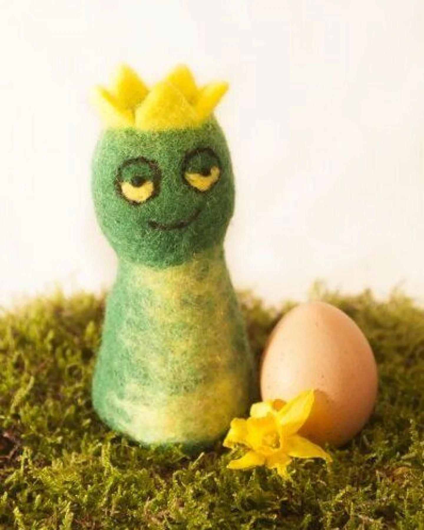 short'n'pietz Froschkönig als Filz Eierwärmer – Ansicht 2
