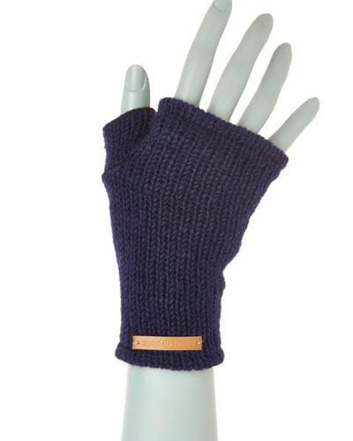 short'n'pietz Handstulpen aus Schurwolle für Kinder, handgestrickt