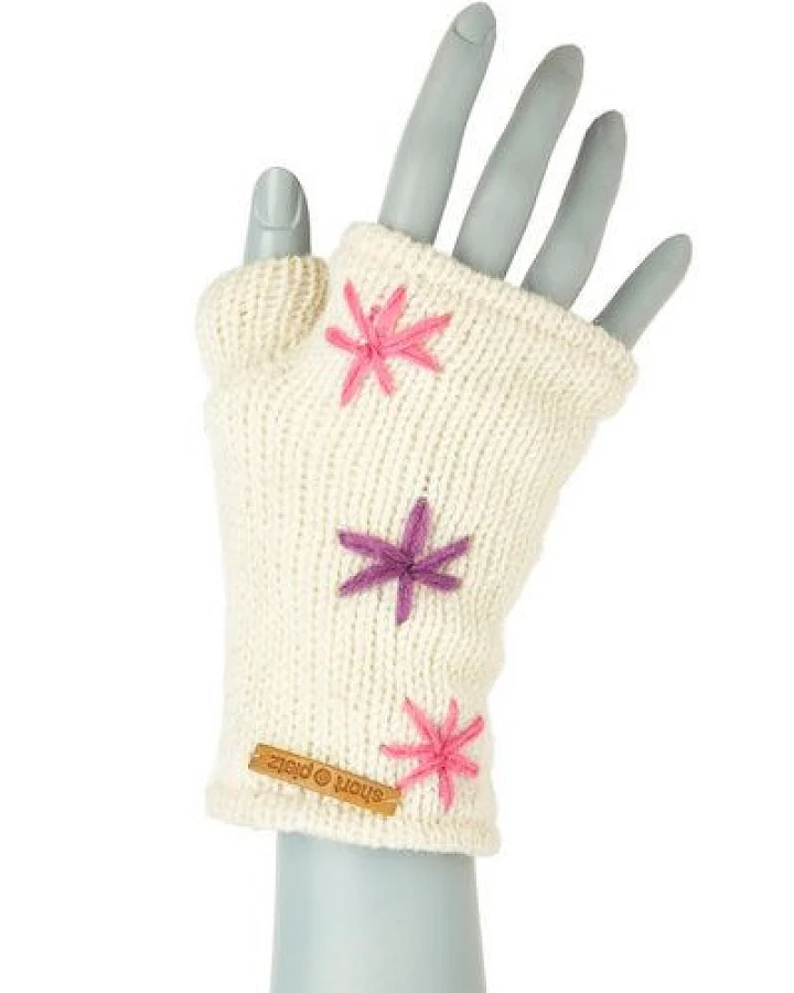 short'n'pietz Handstulpen aus Schurwolle für Kinder, handgestrickt