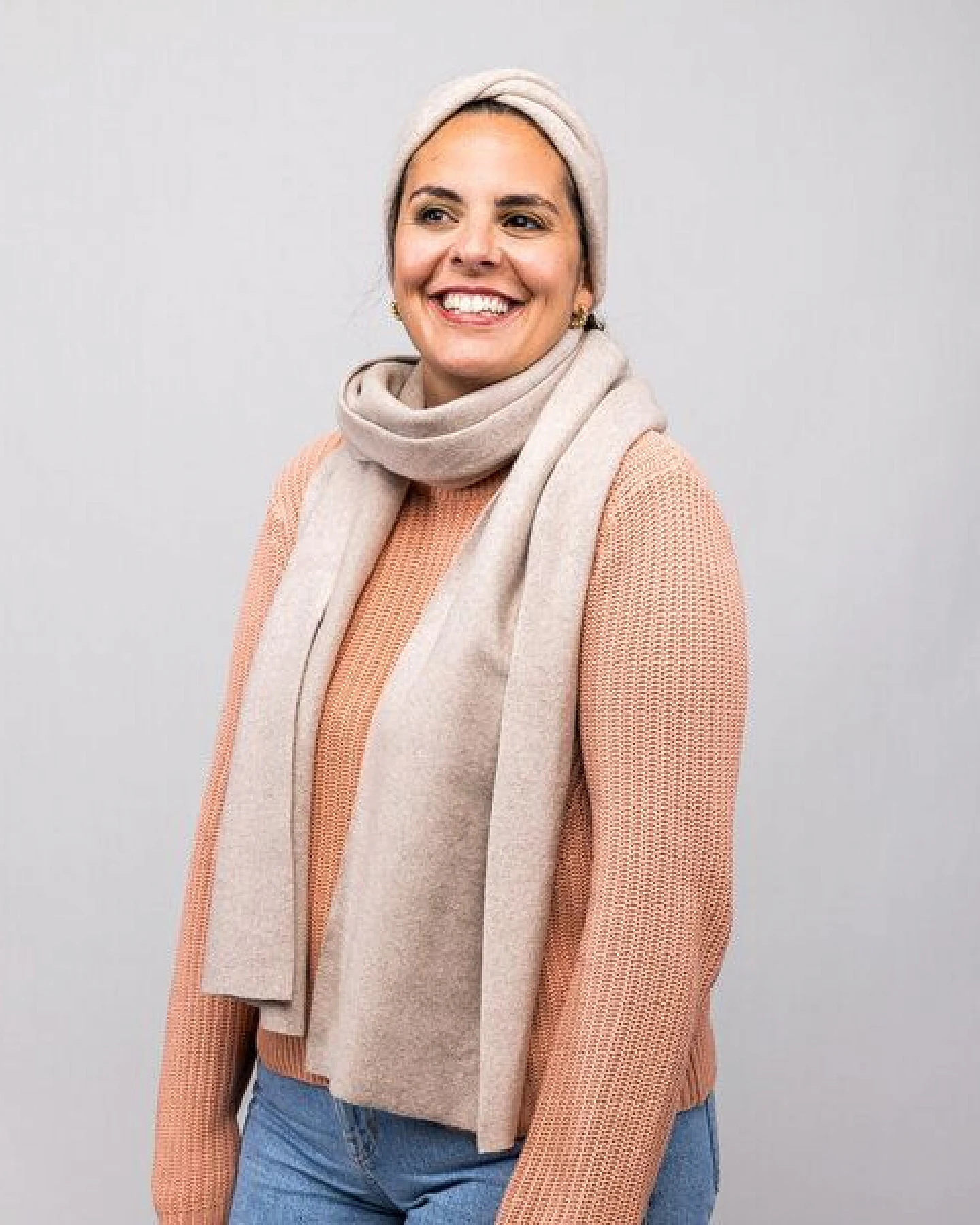 obumi SCHAL AUS BIO AUS 100% BIO BAUMWOLLE (VEGAN) – Ansicht 3
