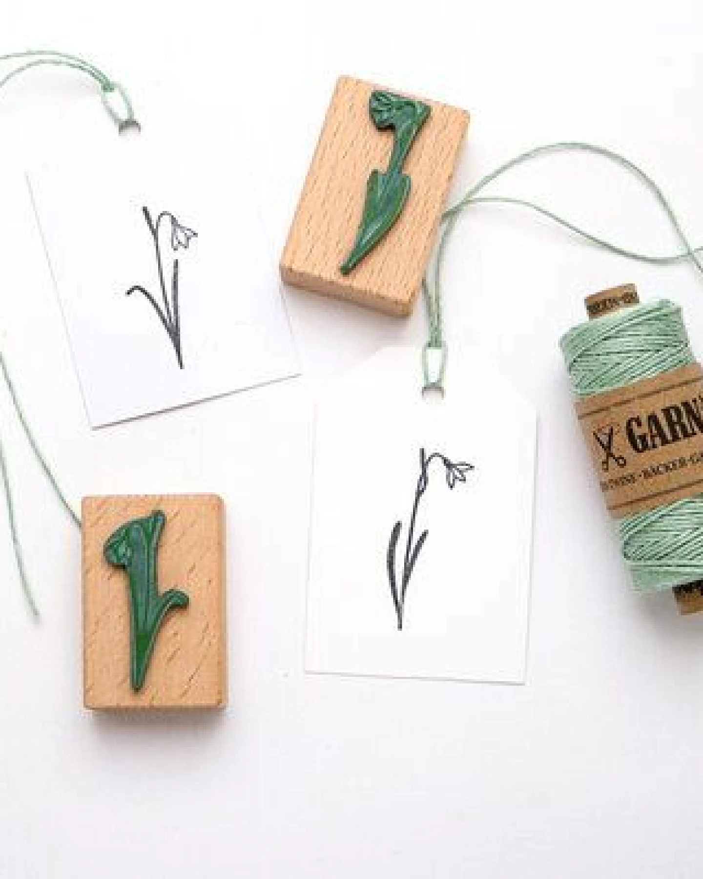 STUDIO KARAMELO Stempel Set SCHNEEGLÖCKCHEN – Ansicht 2