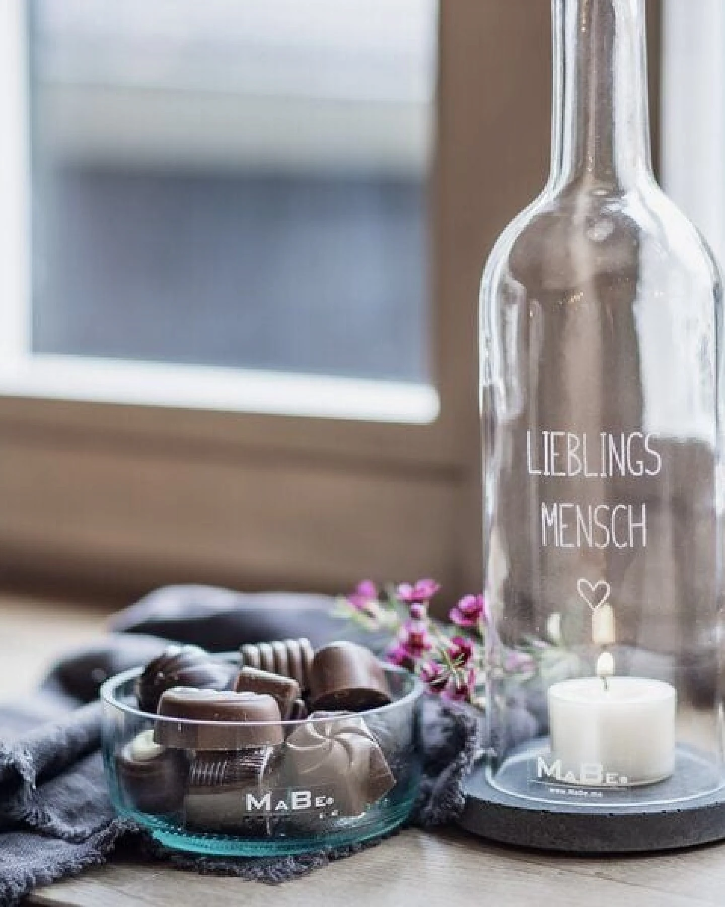 MaBe Schale UPCYCLING aus der großen Weinflasche - für kleine Nettigkeiten – Ansicht 4