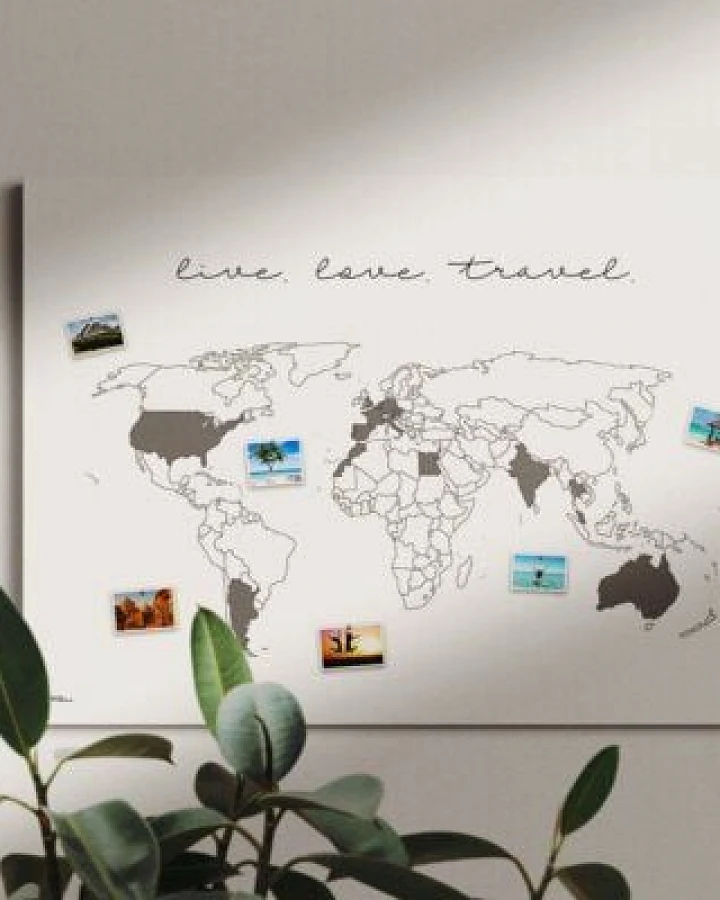 meine-weltkarte Weltkarte live.love.travel nachhaltig & handemade in Germany