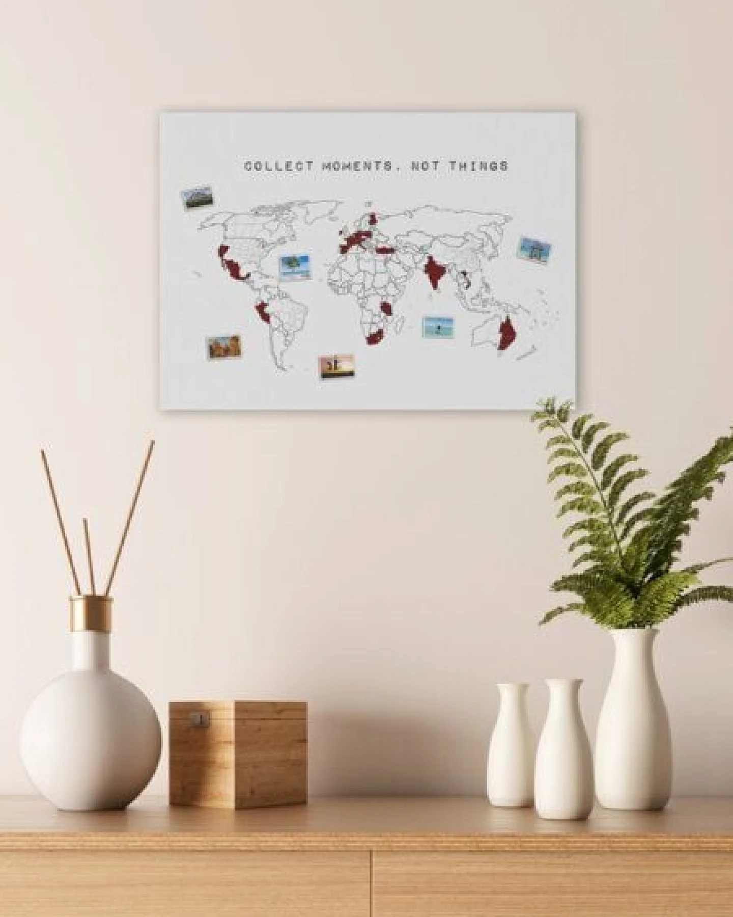 meine-weltkarte Die SCRATCH MAP Alternative - nachhaltig & handemade- Reiseweltkarte – Ansicht 4