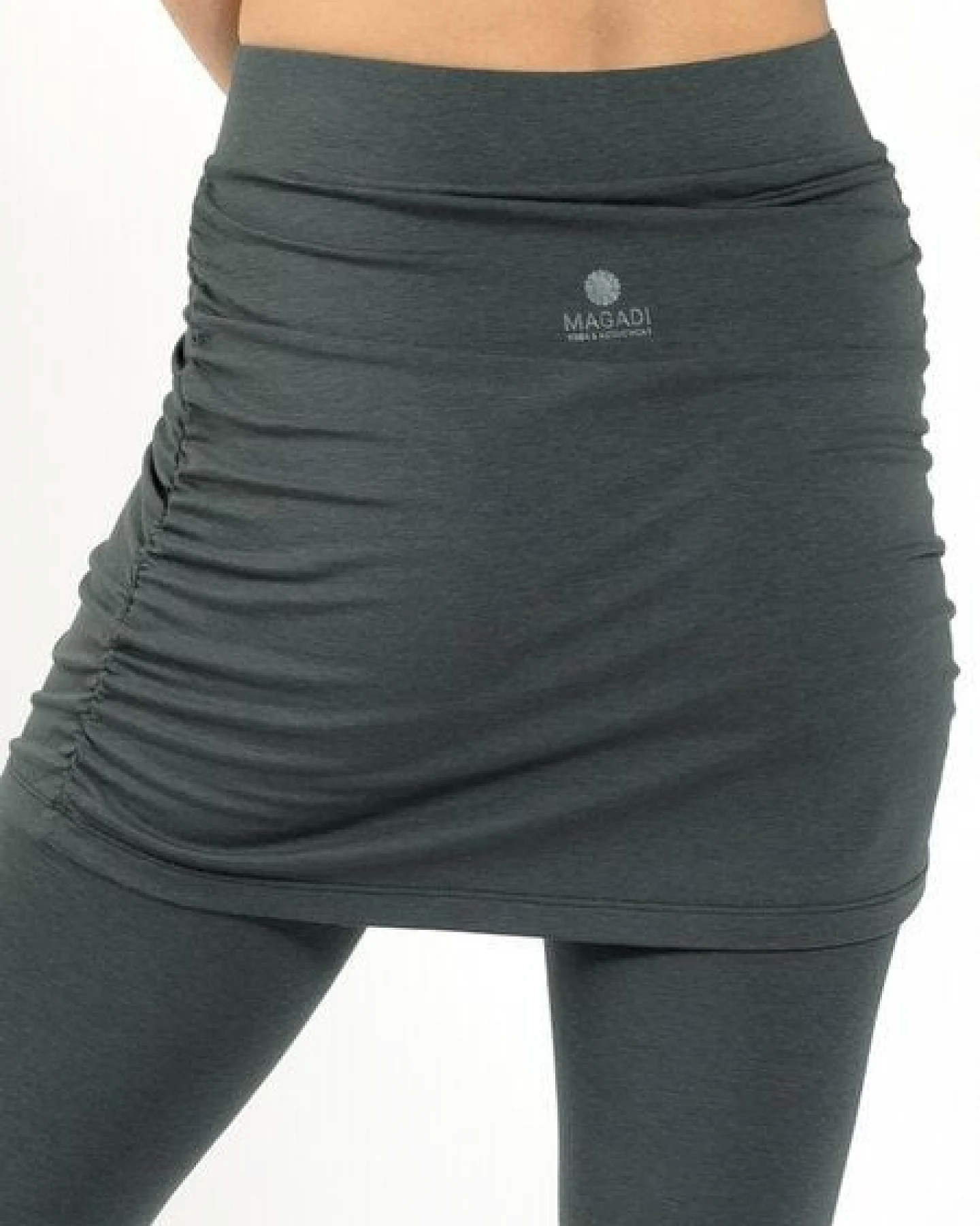 Magadi Yoga Leggings LARA mit Rock aus Naturmaterial – Ansicht 4