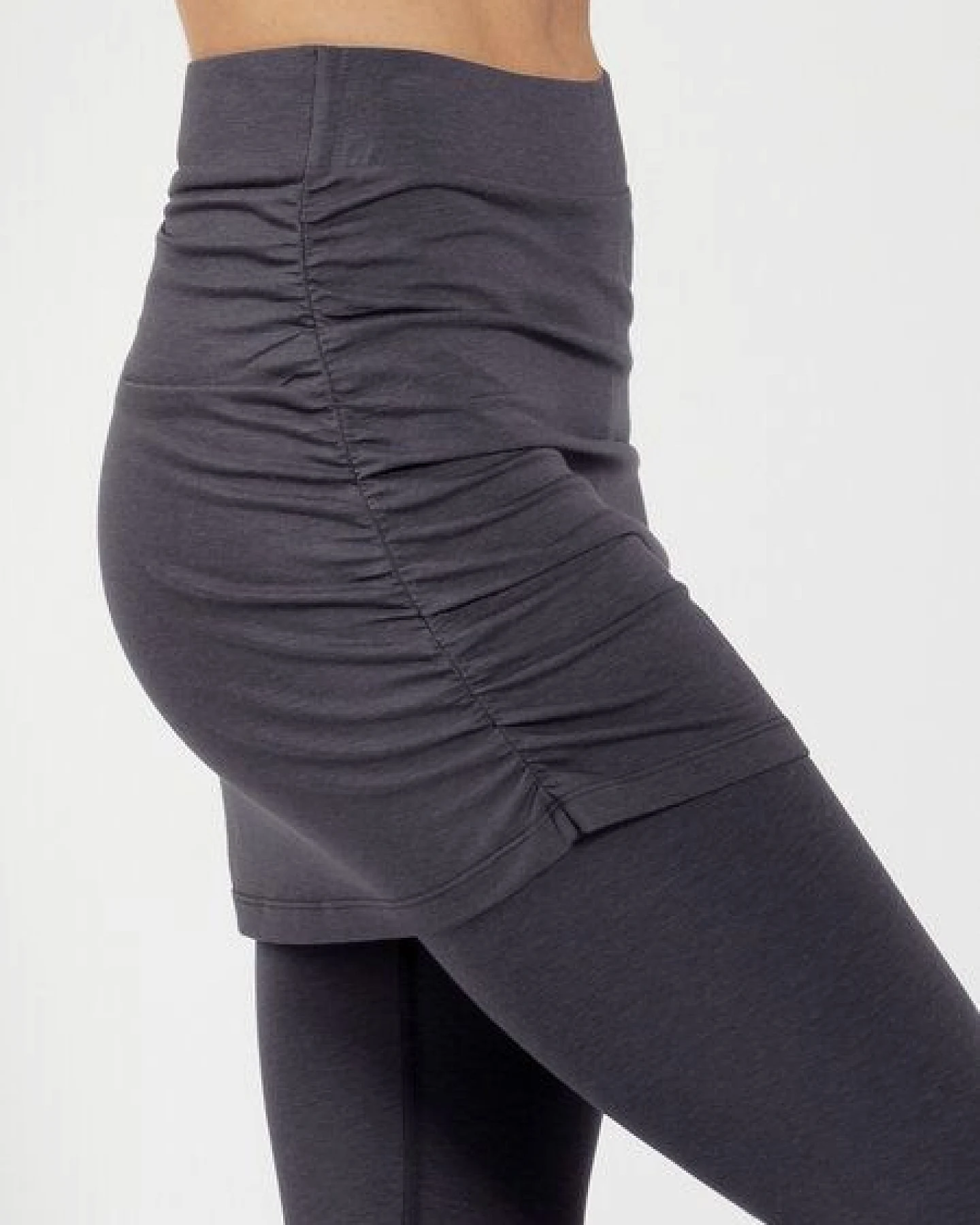 Magadi Yoga Leggings LARA mit Rock aus Naturmaterial – Ansicht 2