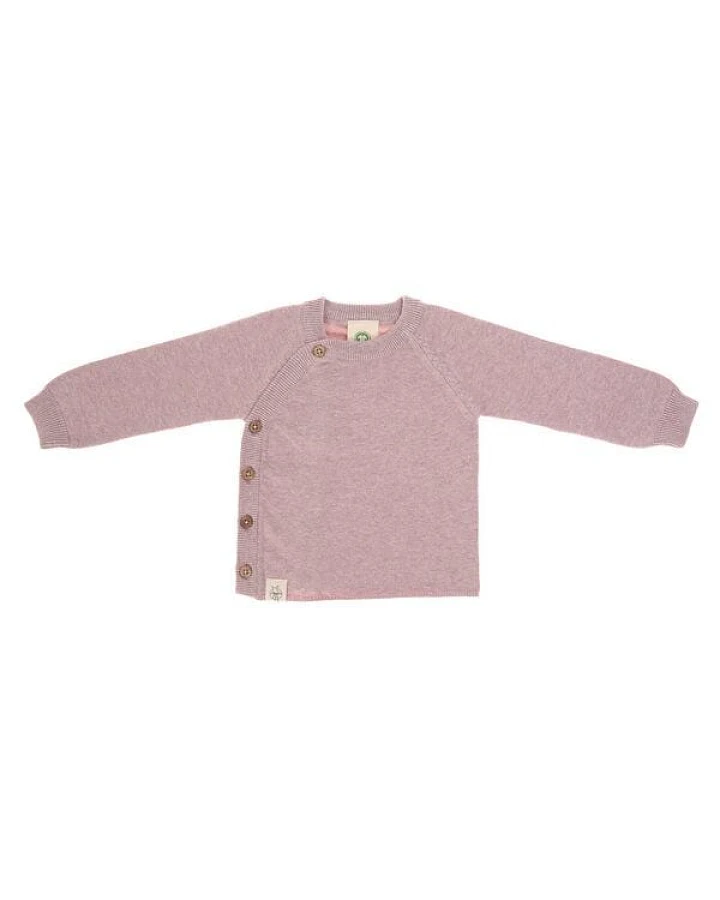 Lässig Baby Pullover - Kimono GOTS, Knitted Garden Explorer traumhaft weich
