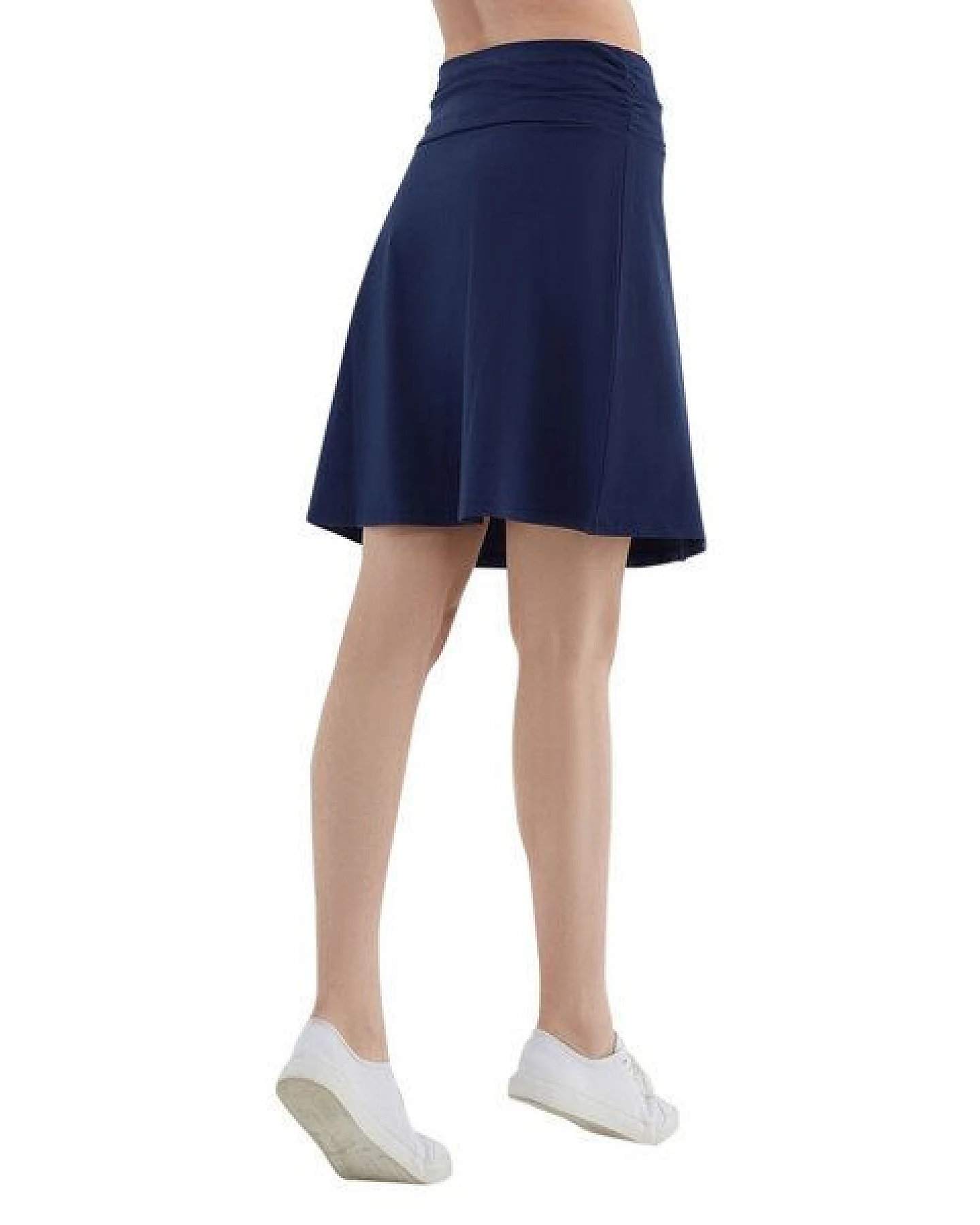 Leela Cotton Damen Sommerrock mit Komfortbund Bio-Baumwolle – Ansicht 2