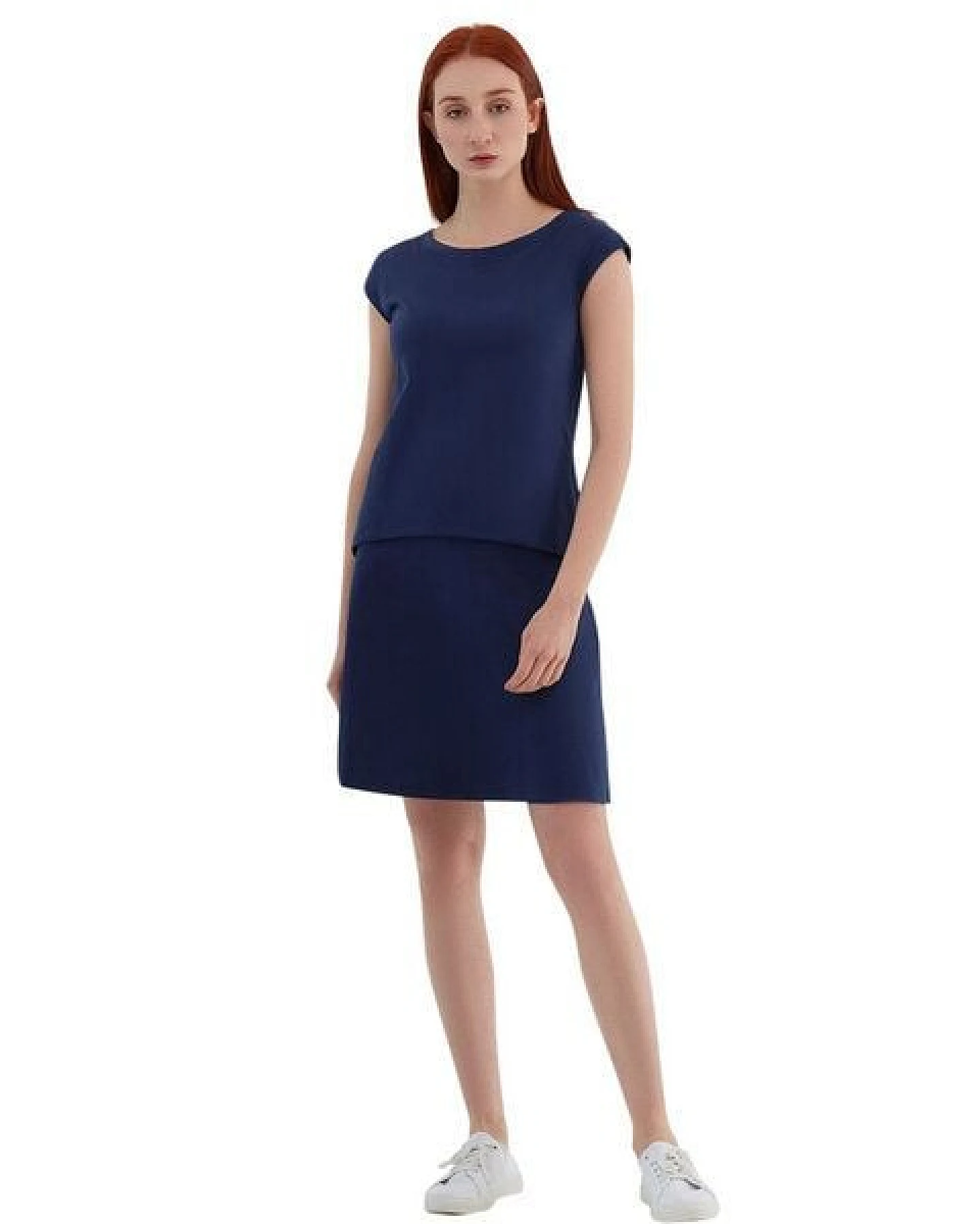 Leela Cotton Damen Sommerrock mit Komfortbund Bio-Baumwolle – Ansicht 3