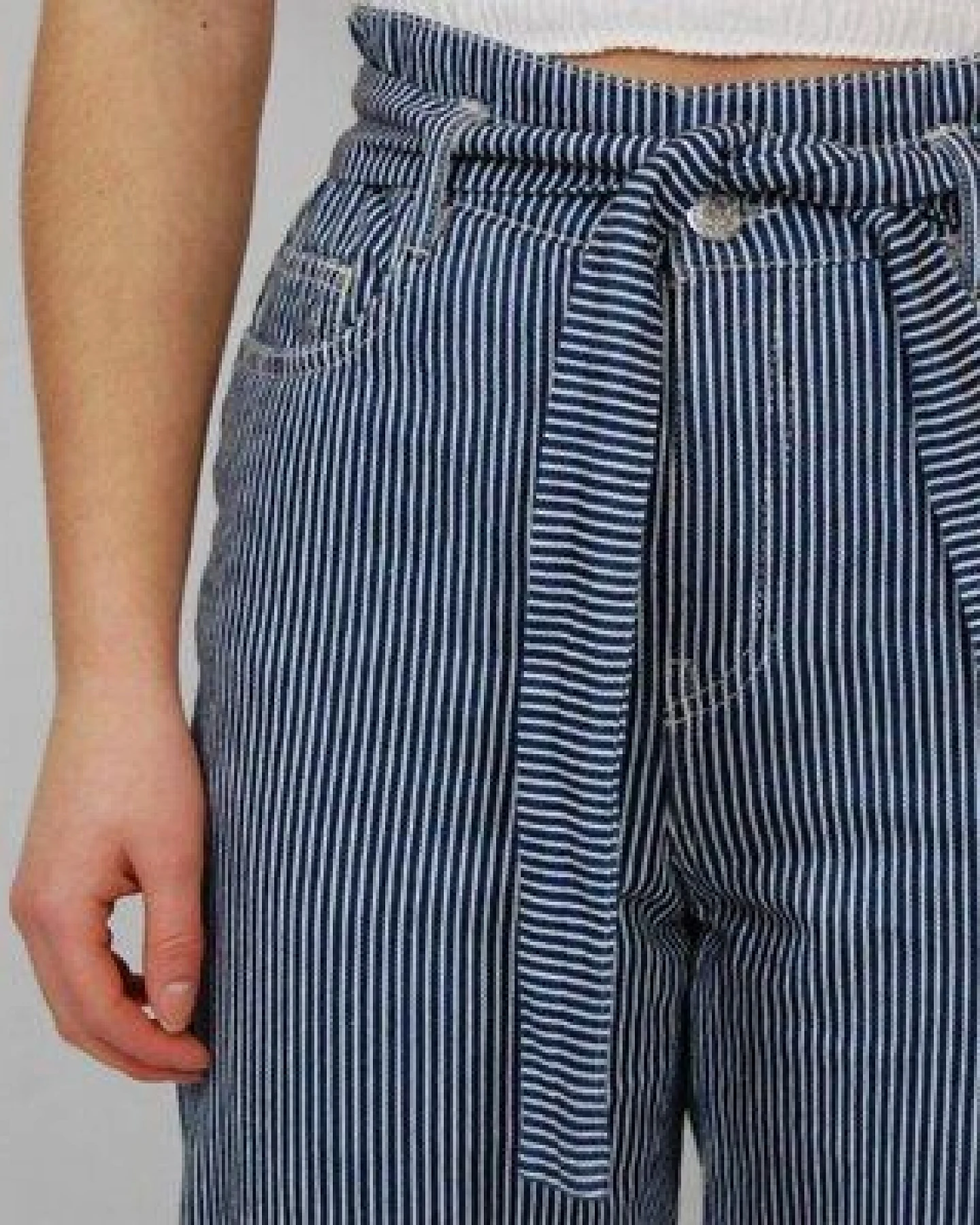 bloomers Gestreifte Paperbaghose „Elke“ – Ansicht 2