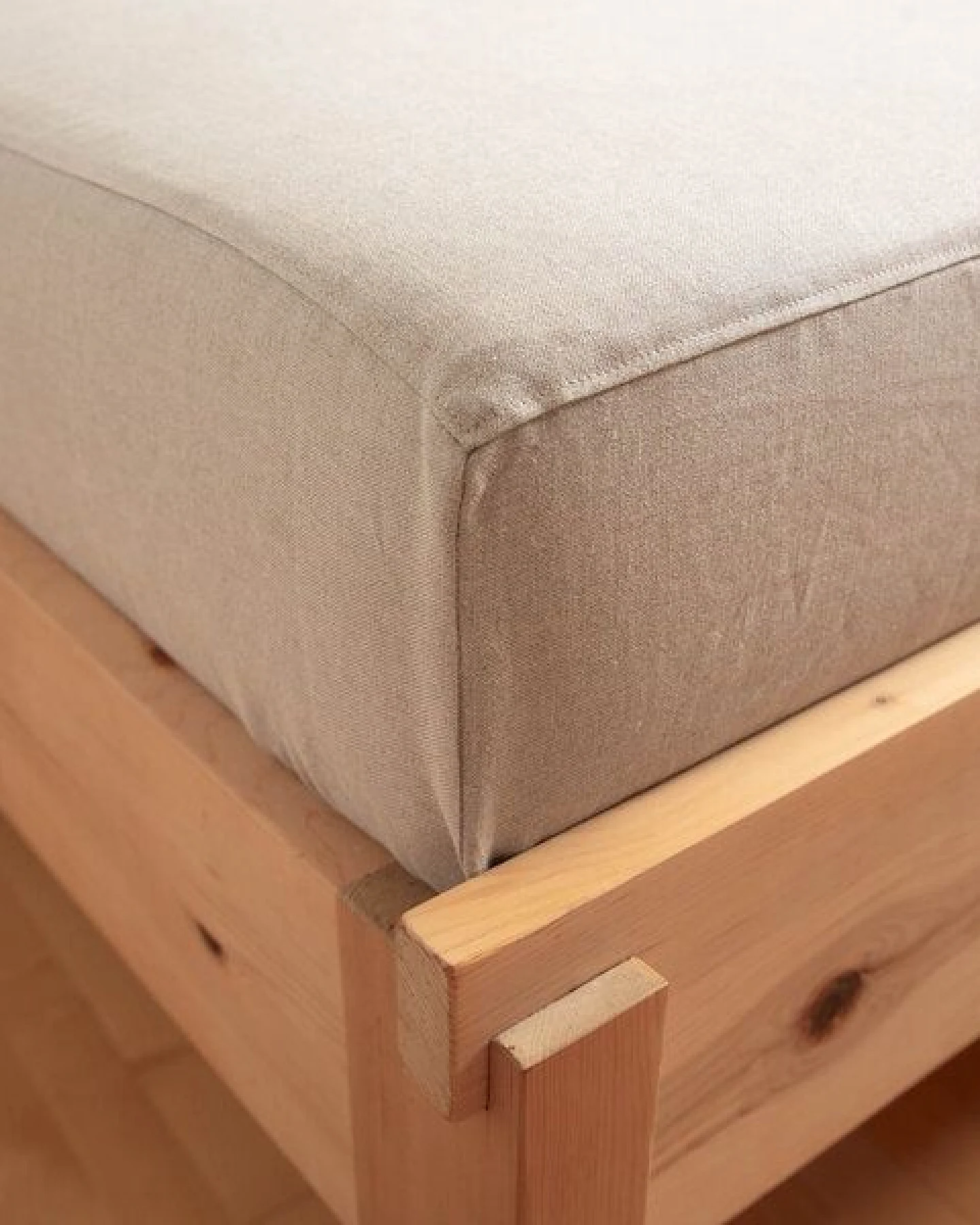 nahtur-design Bio-Leinen-Bettlaken, Spannbettlaken, Leintuch aus 100% Bioleinen – Ansicht 3