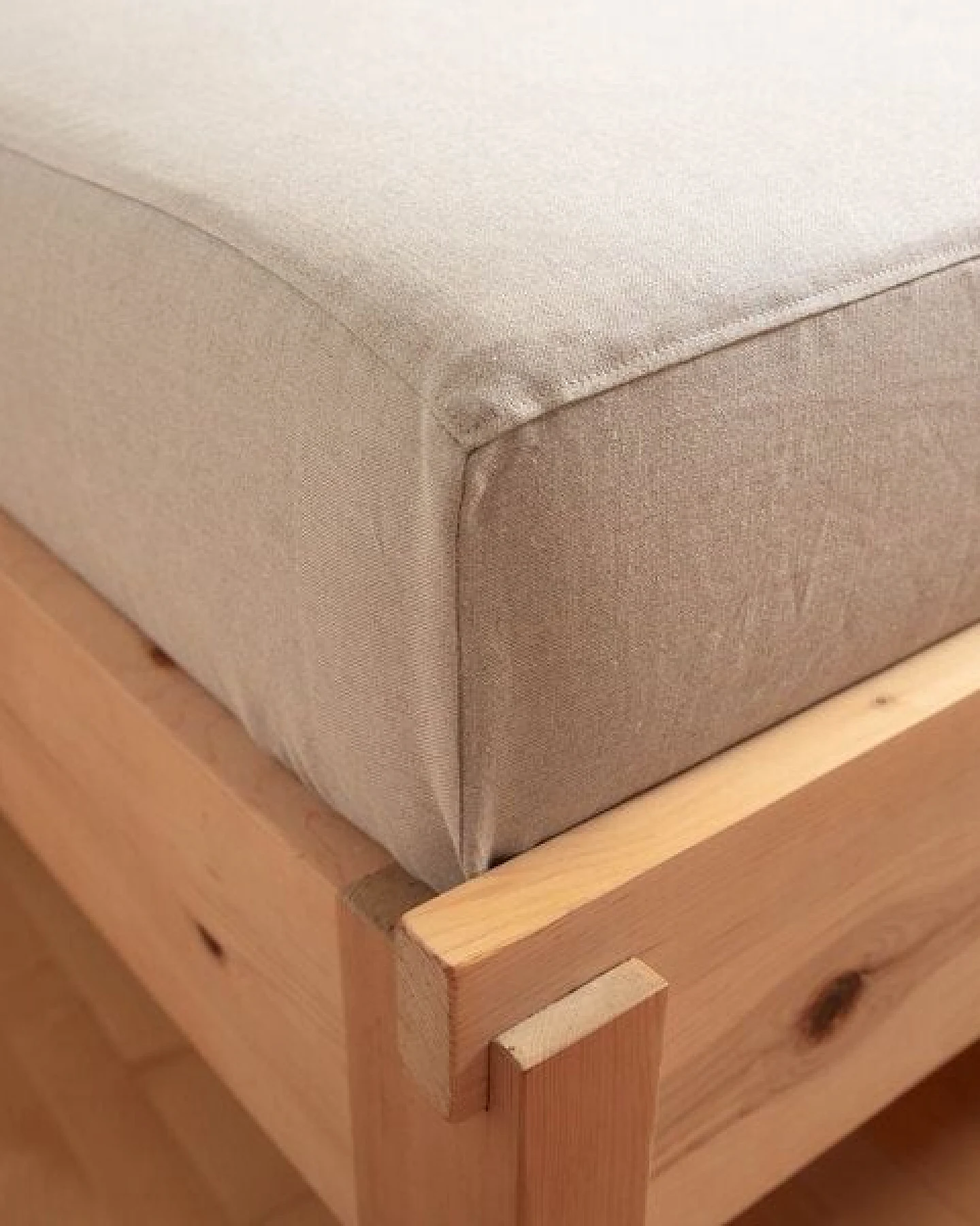 nahtur-design Bio-Leinen-Bettlaken, Spannbettlaken, Leintuch aus 100% Bioleinen – Ansicht 3