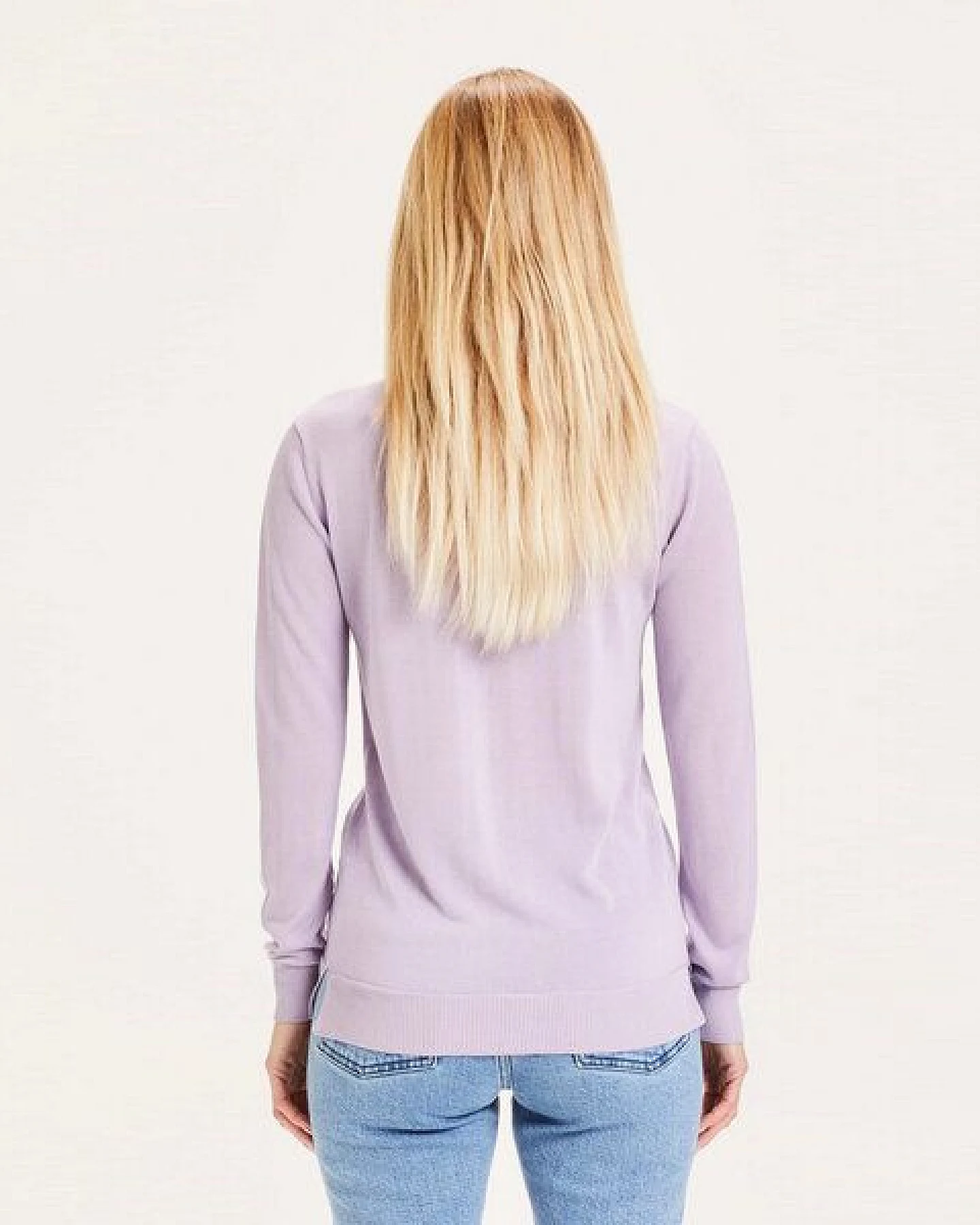 KnowledgeCotton Apparel Basic Pullover MYRTHE aus Tencel – Ansicht 3