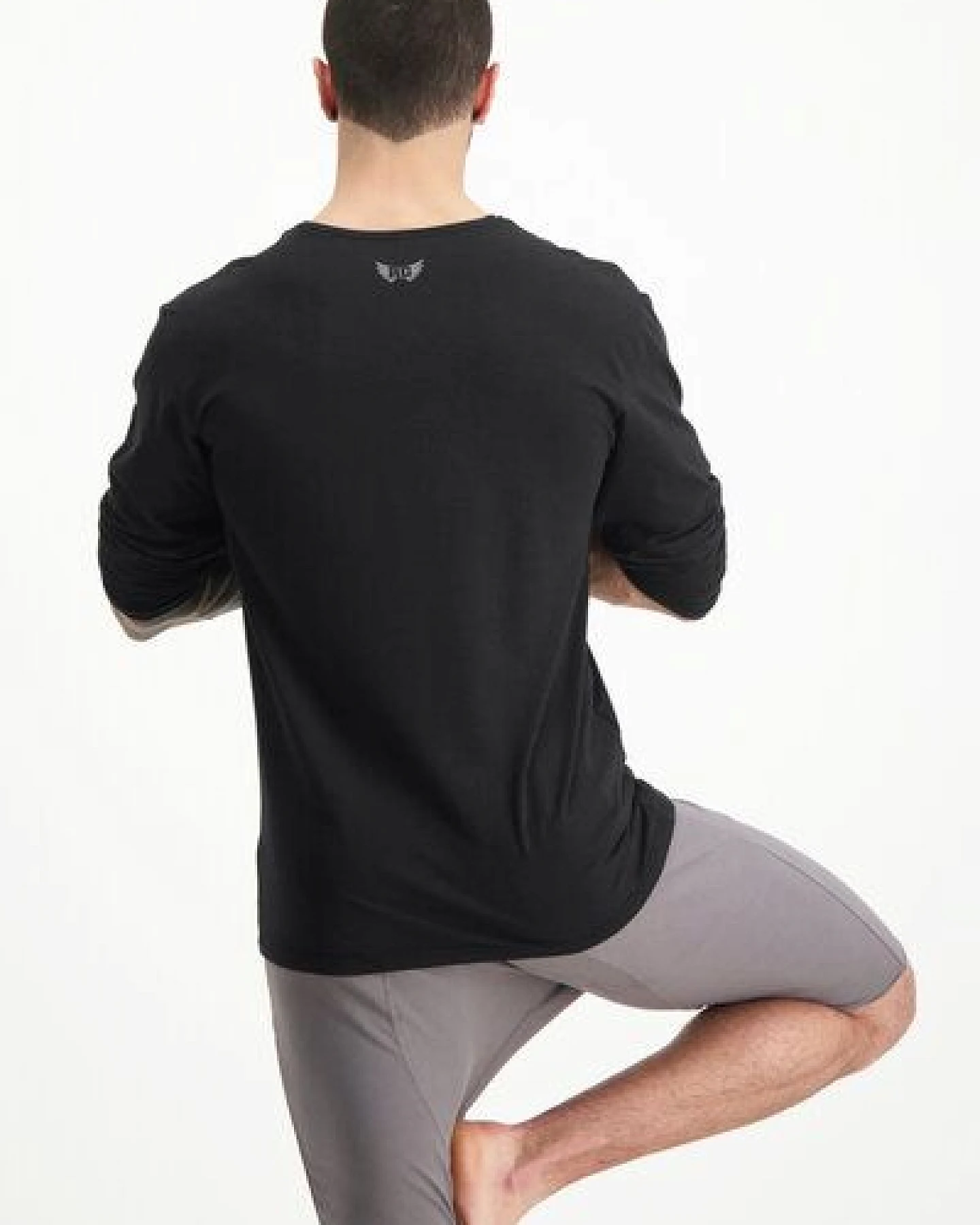 Renegade Guru Herren Langarm Shirt Rudra – Bambus und Bio-Baumwolle – Ansicht 2
