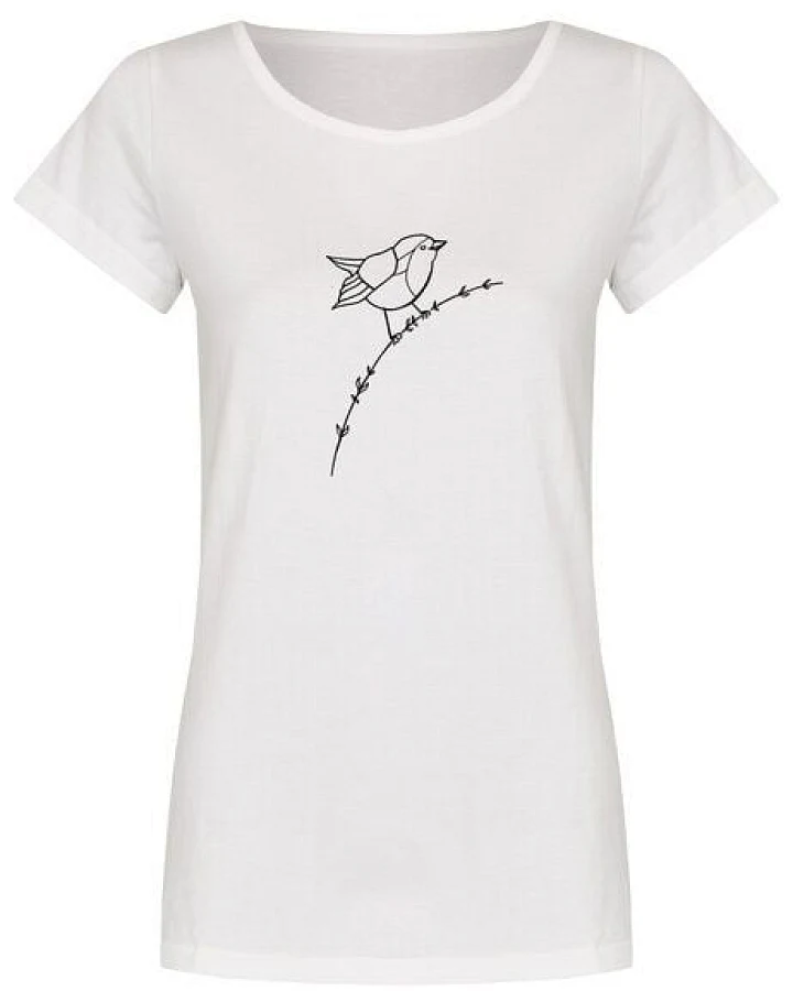 Brandless Basic Bio T-Shirt (ladies) Nr.2 Rotkehlchen GOTS 155g/m²