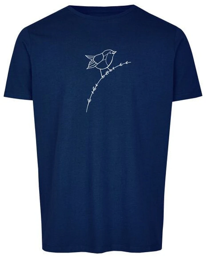 Brandless Basic Bio T-Shirt (men) Nr.2 Rotkehlchen