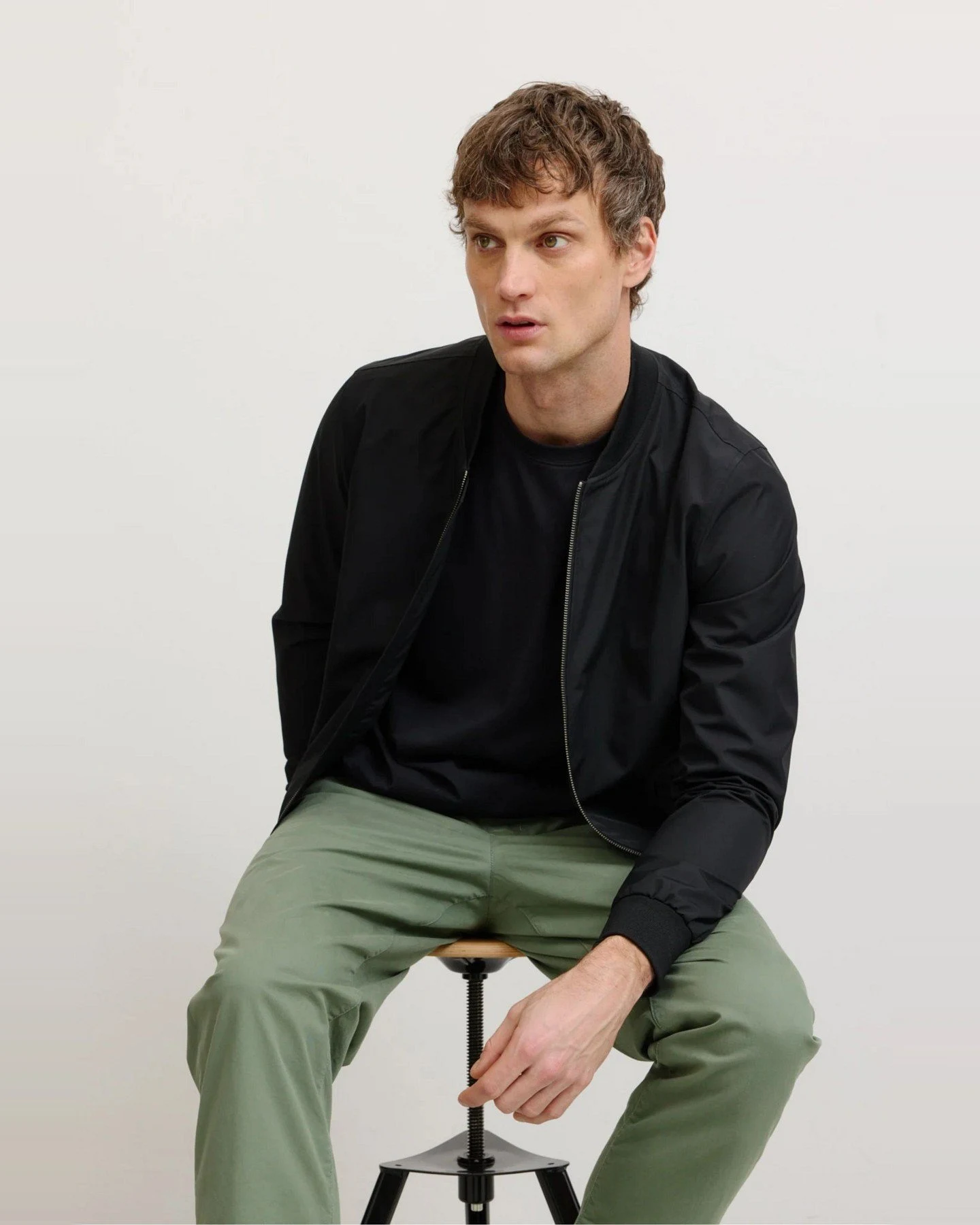 Blouson Aspen Schwarz – Ansicht 3