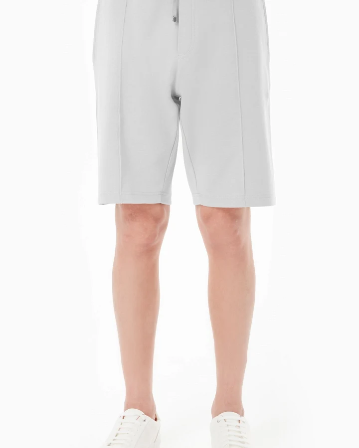 ORGANICATION Herren vegan Sweatshorts Hellgrau